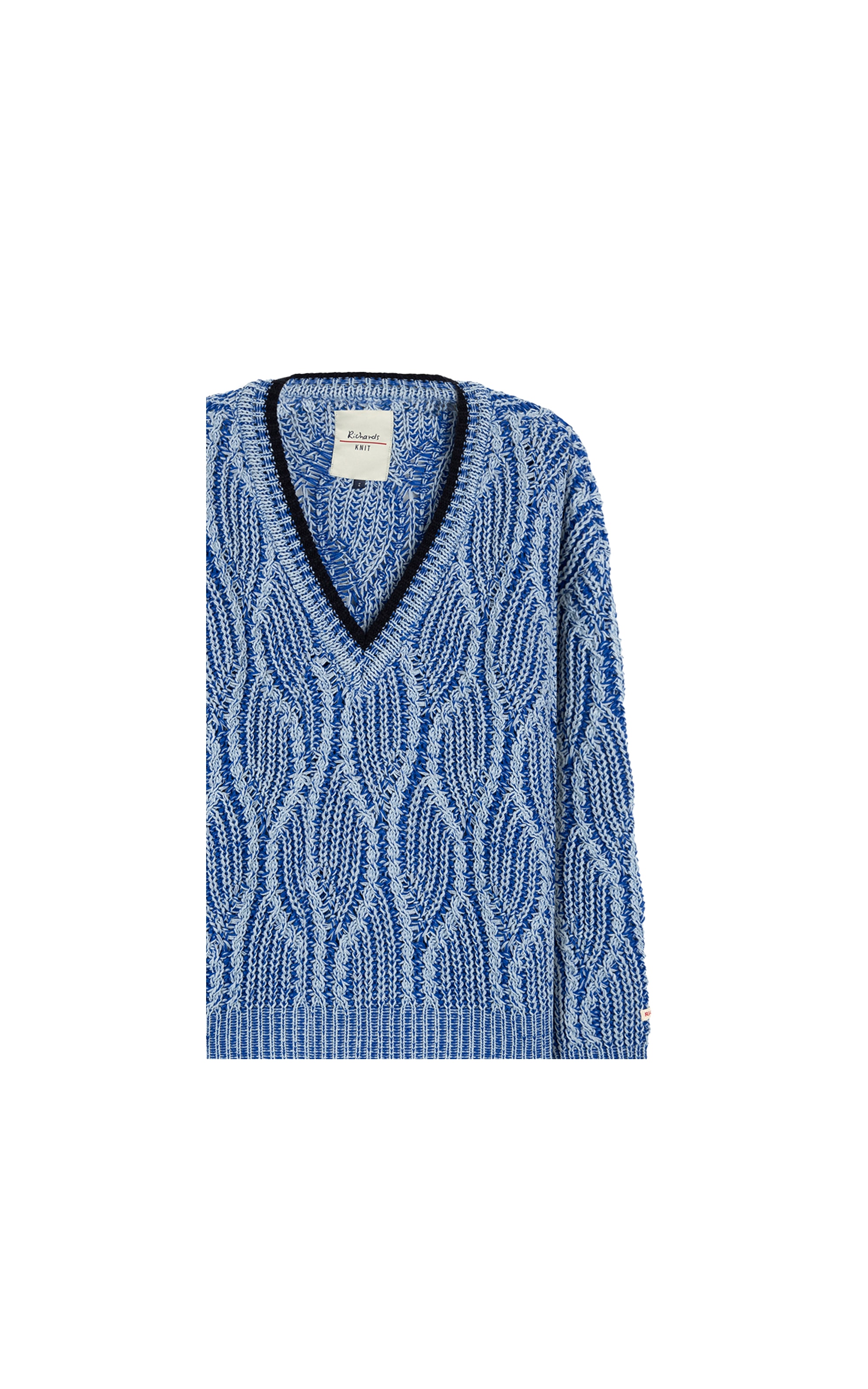  Tricot Taiji Texturas Azul Claro