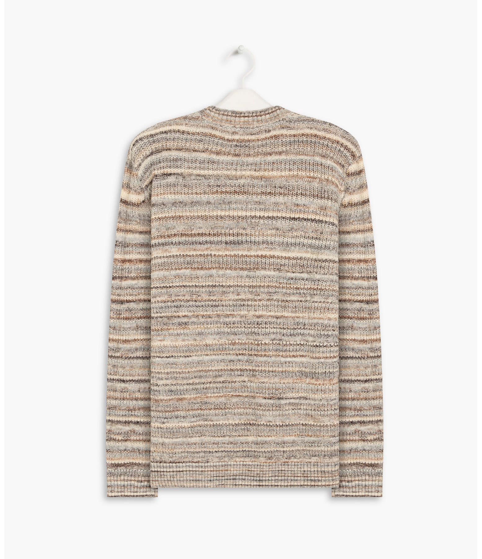 Tricot Textures Marrom Mescla
