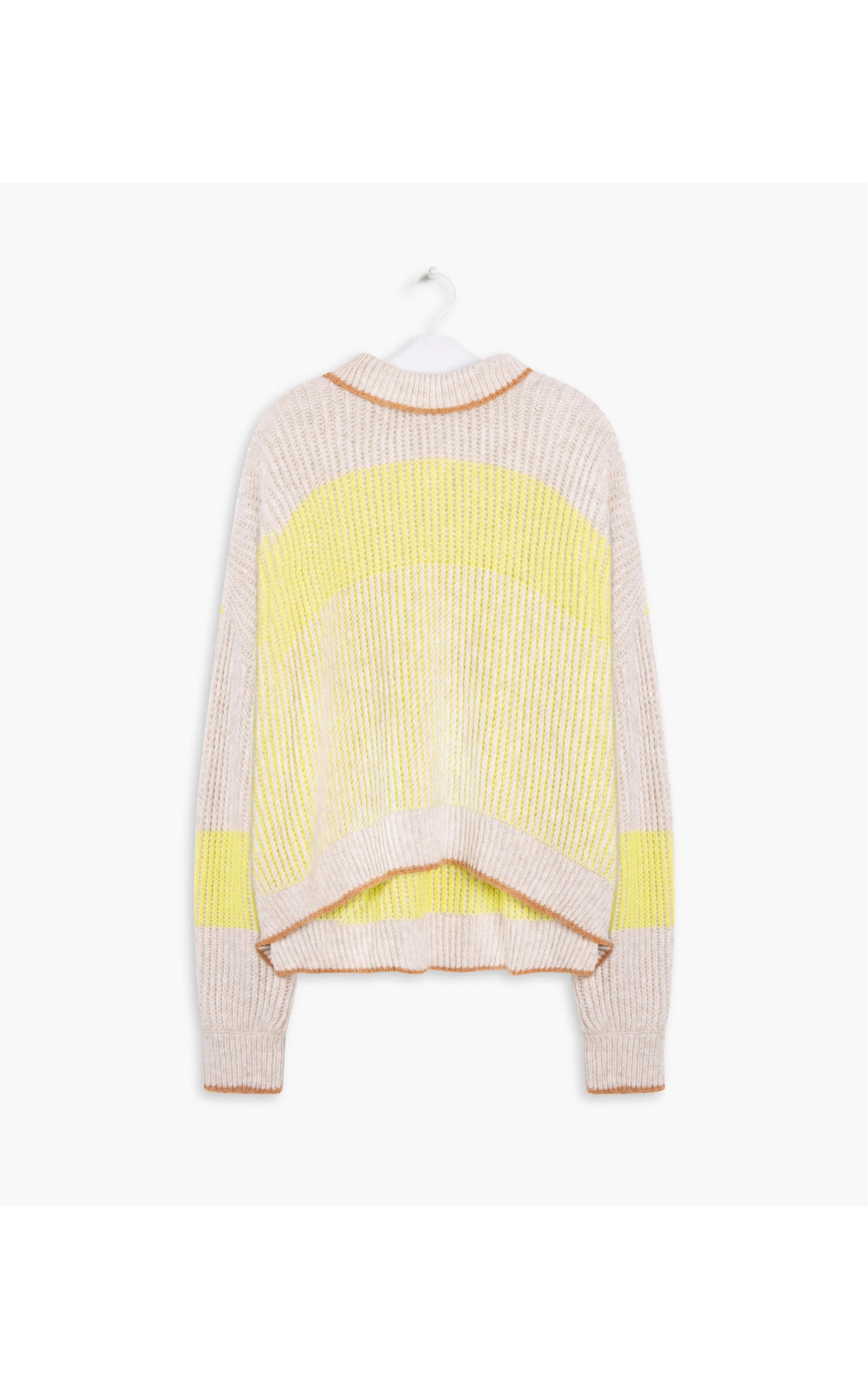 Tricot Tokyo Listrado Amarelo