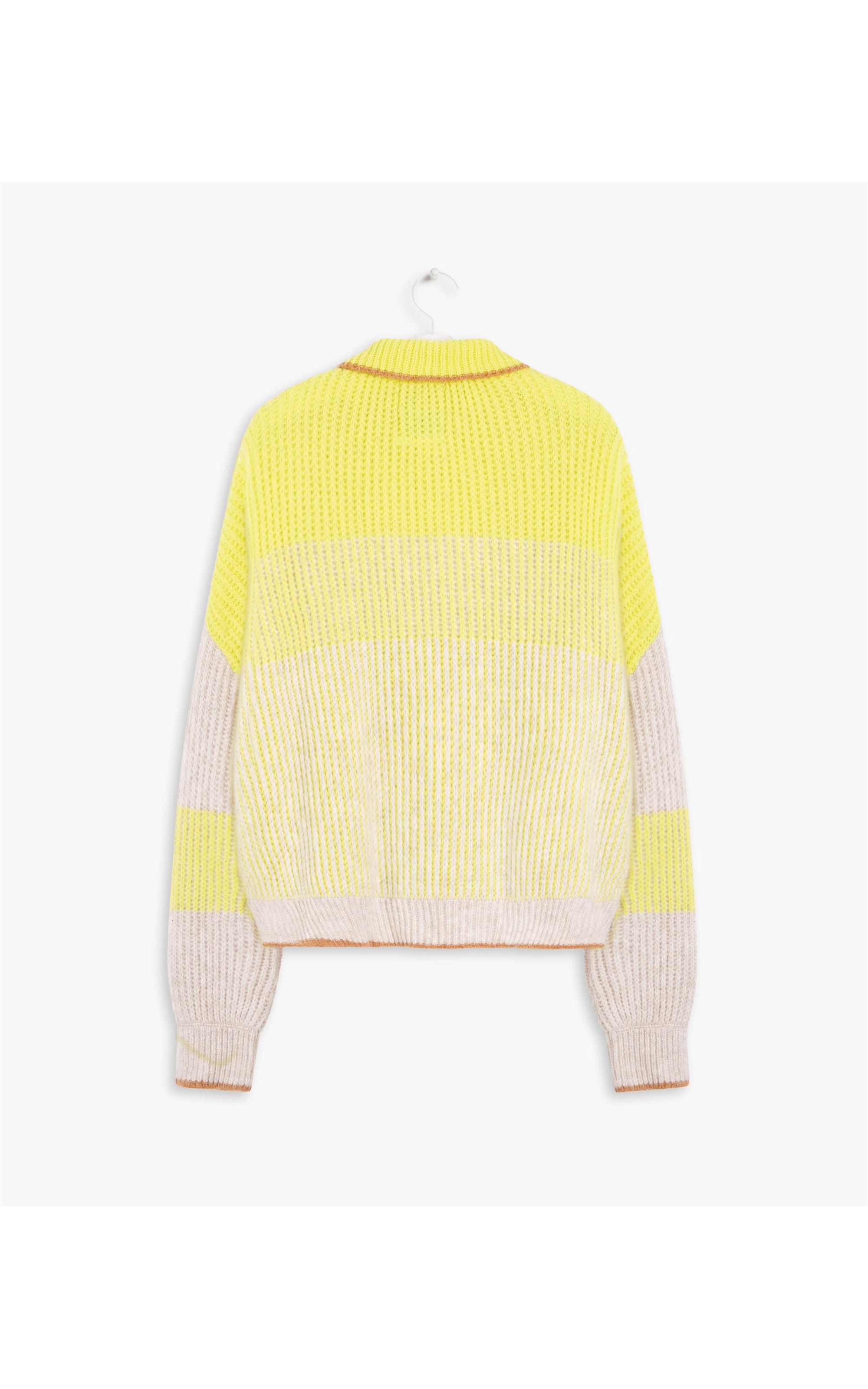 Tricot Tokyo Listrado Amarelo