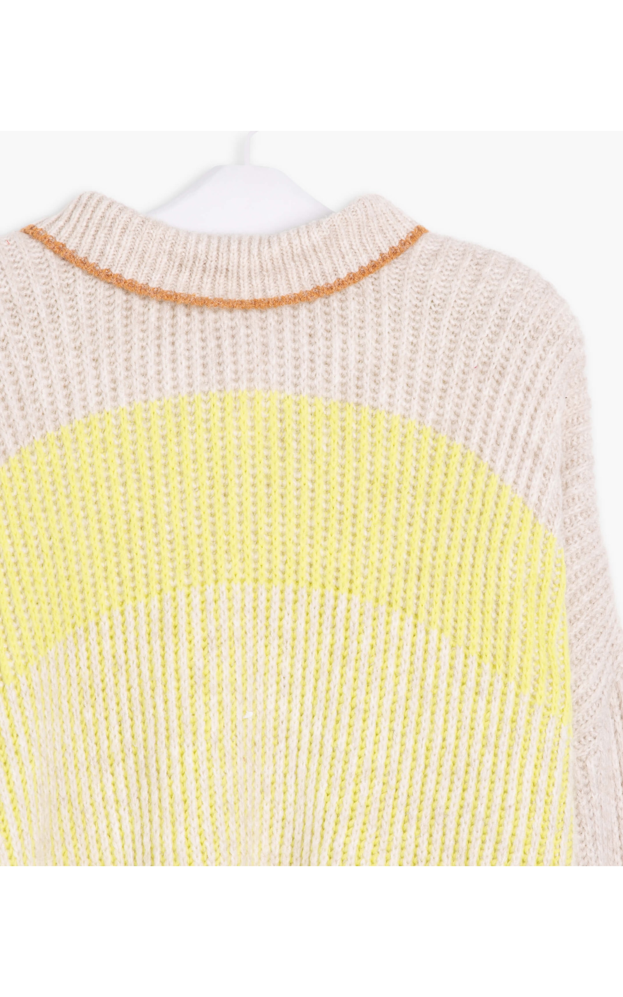 Tricot Tokyo Listrado Amarelo