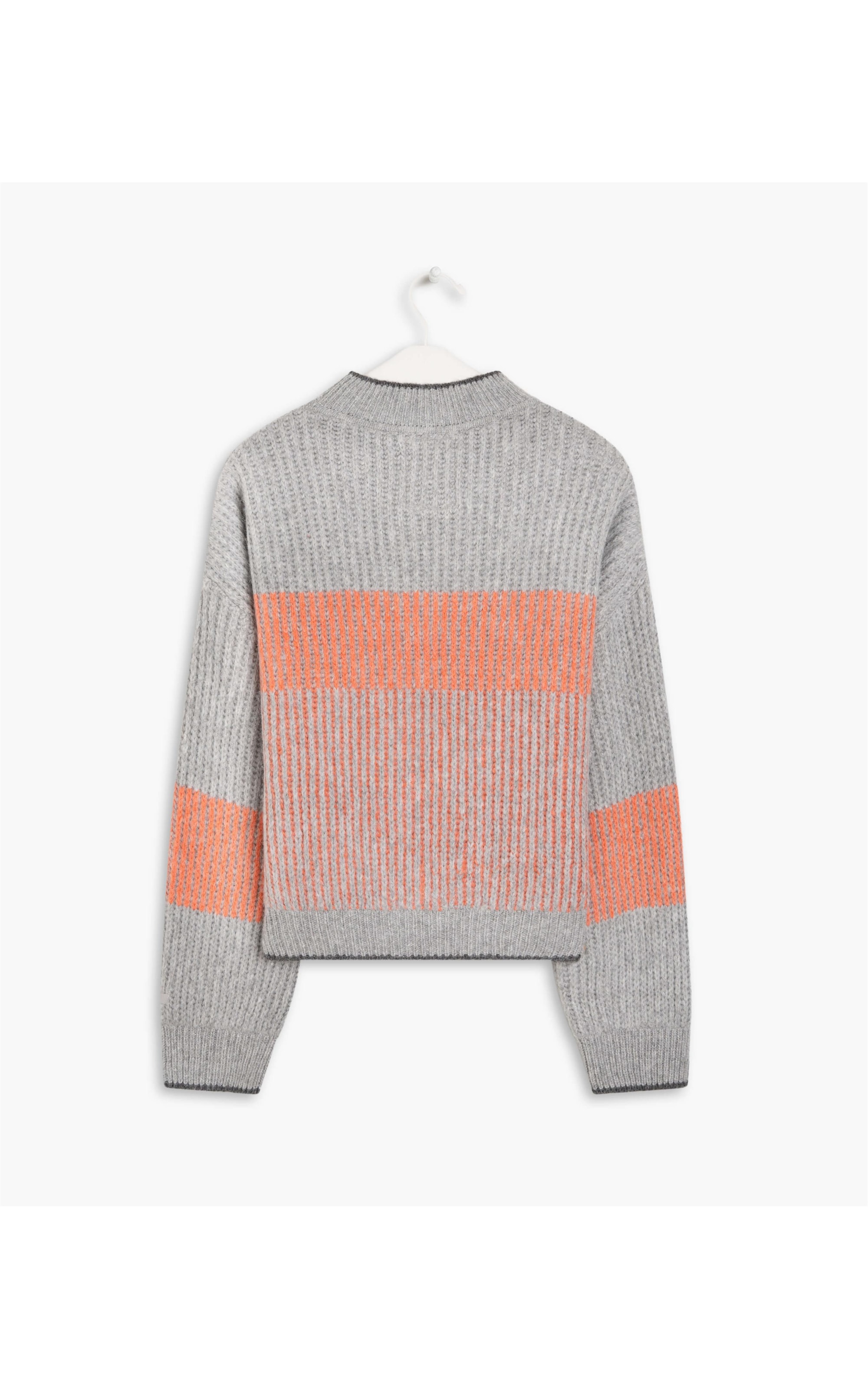 Tricot Tokyo Listrado Laranja
