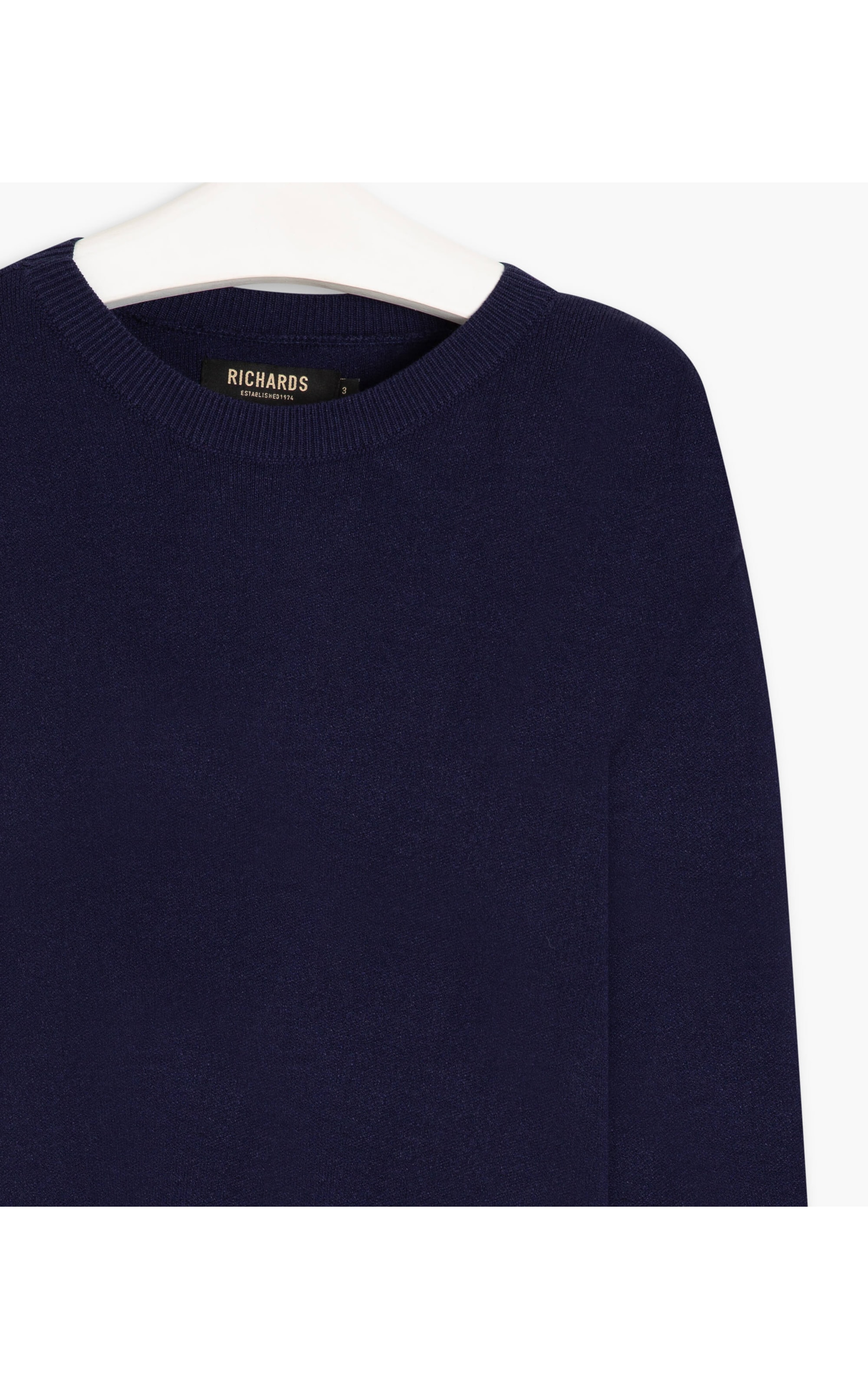 Tricot Yuri Pbt Liso Dark Navy