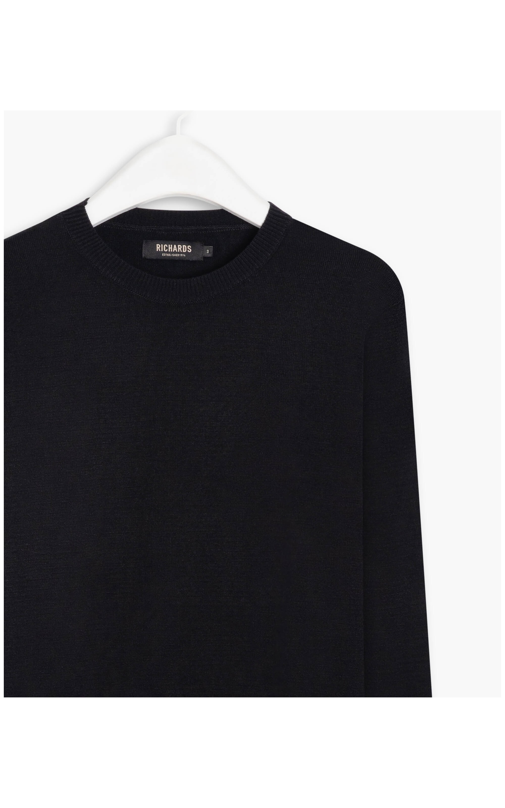 Tricot Yuri Pbt Liso Preto