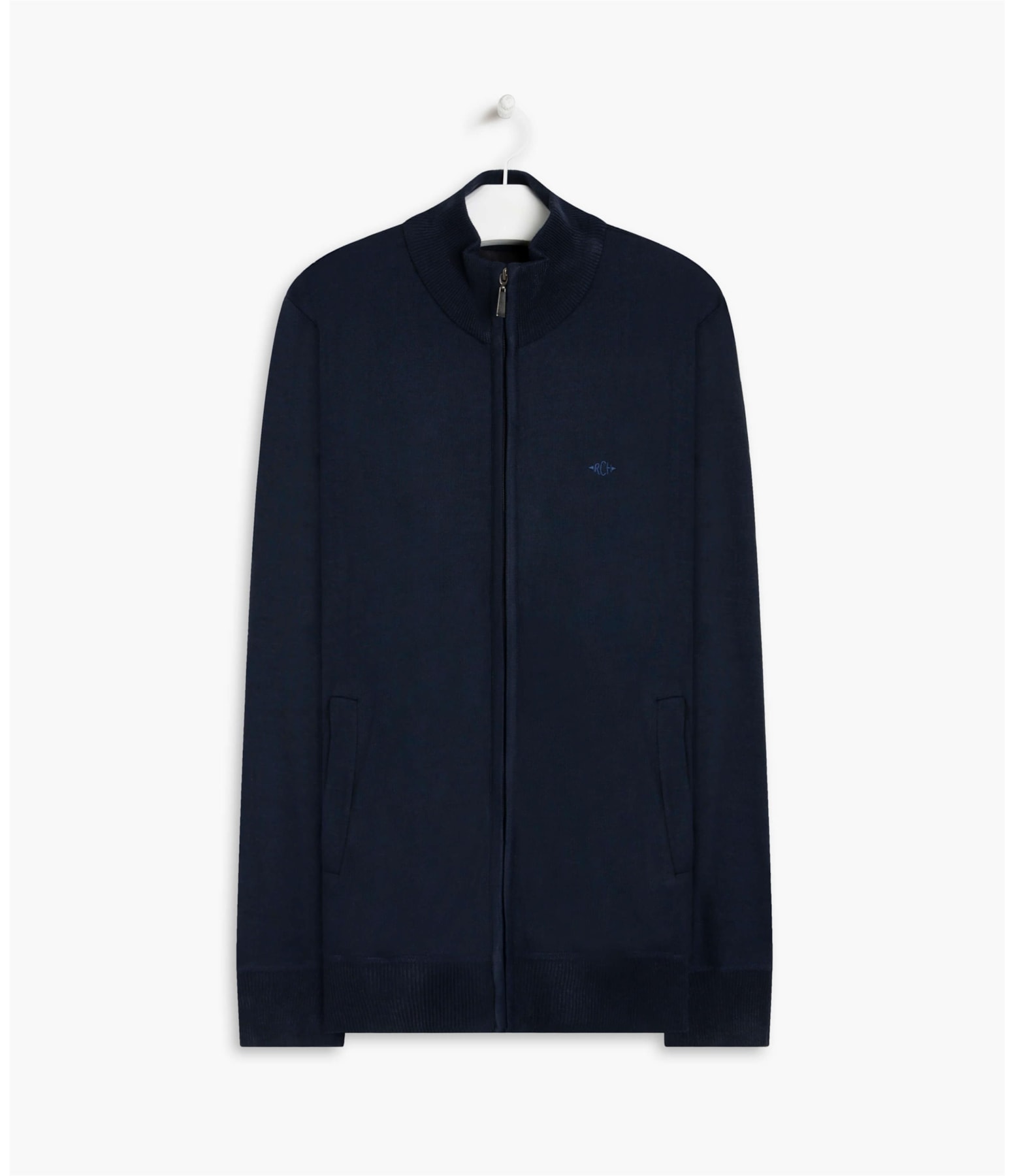 Tricot Ziper Heitor Dark Navy