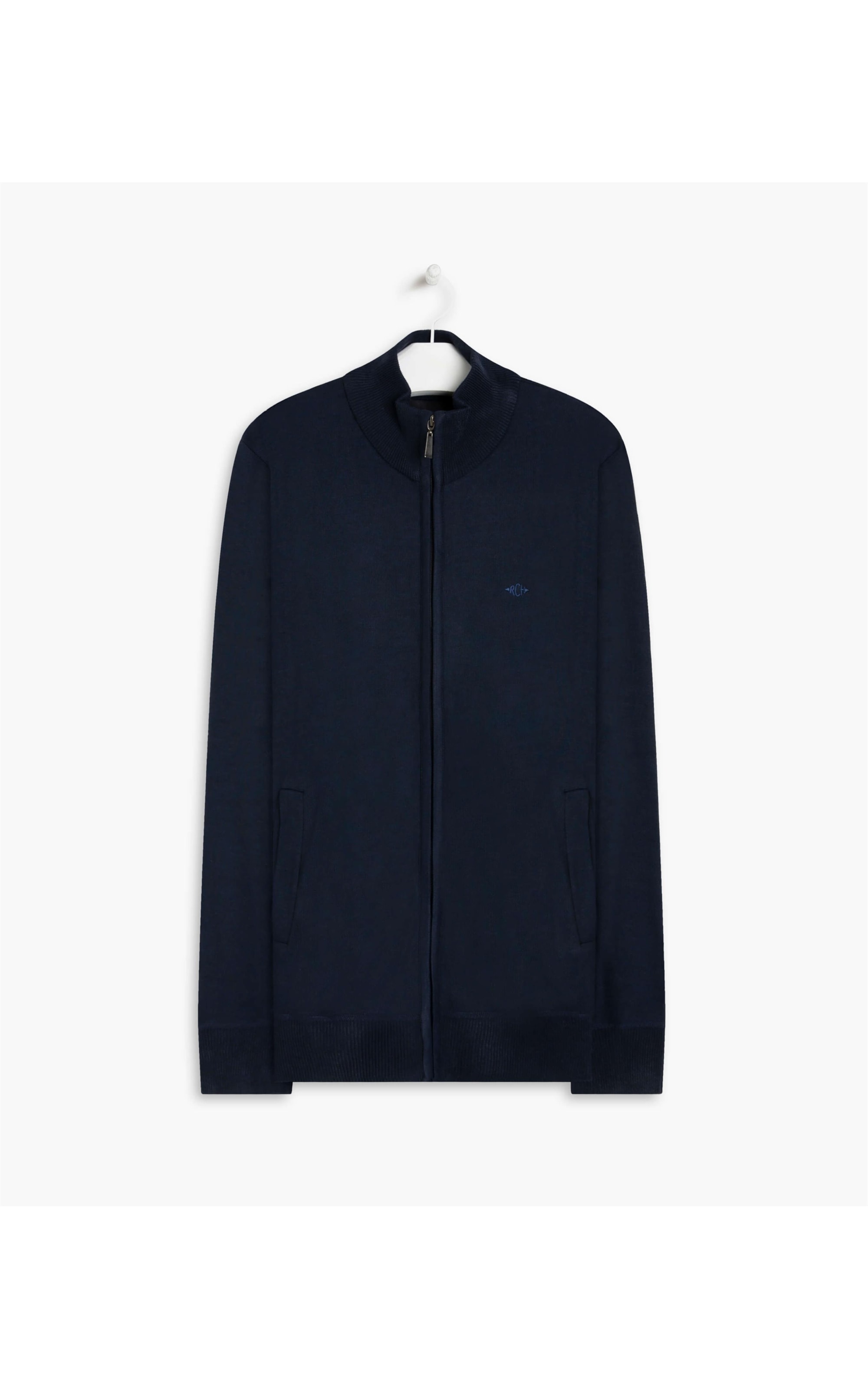 Tricot Ziper Heitor Dark Navy