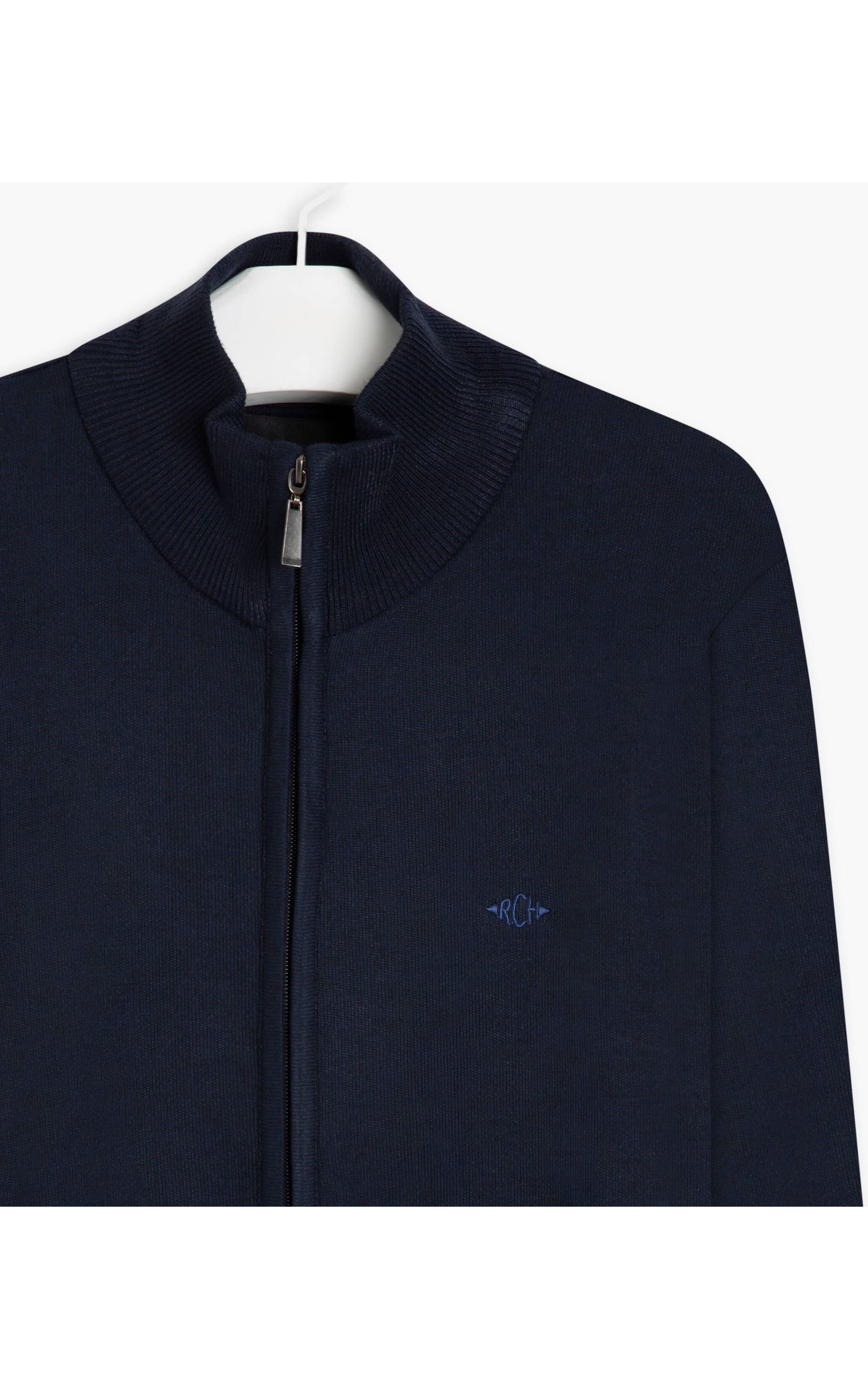 Tricot Ziper Heitor Dark Navy