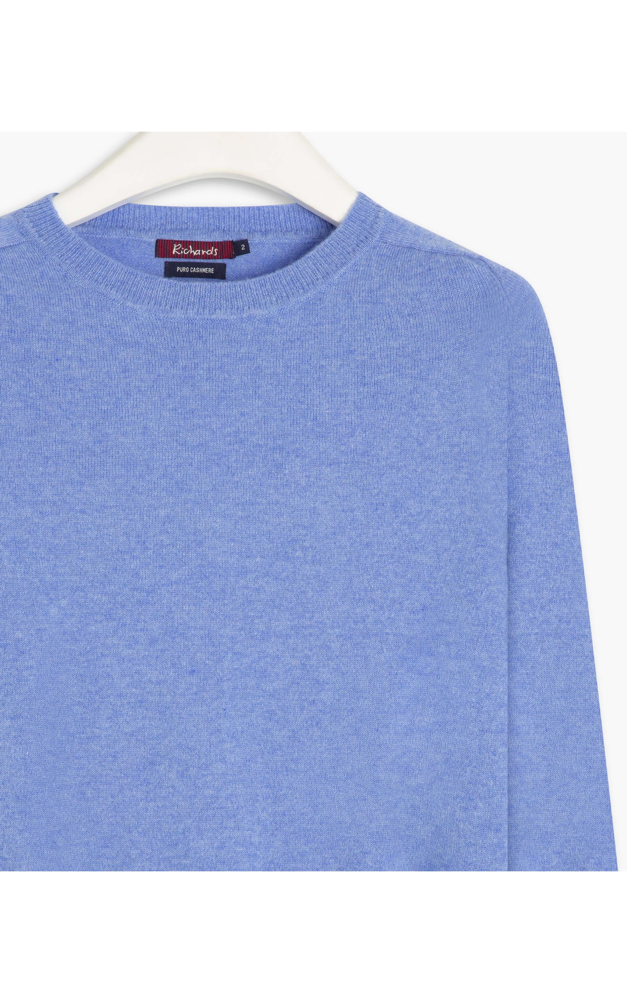 Tricot Zoe 100% Cashmere Azul Bic