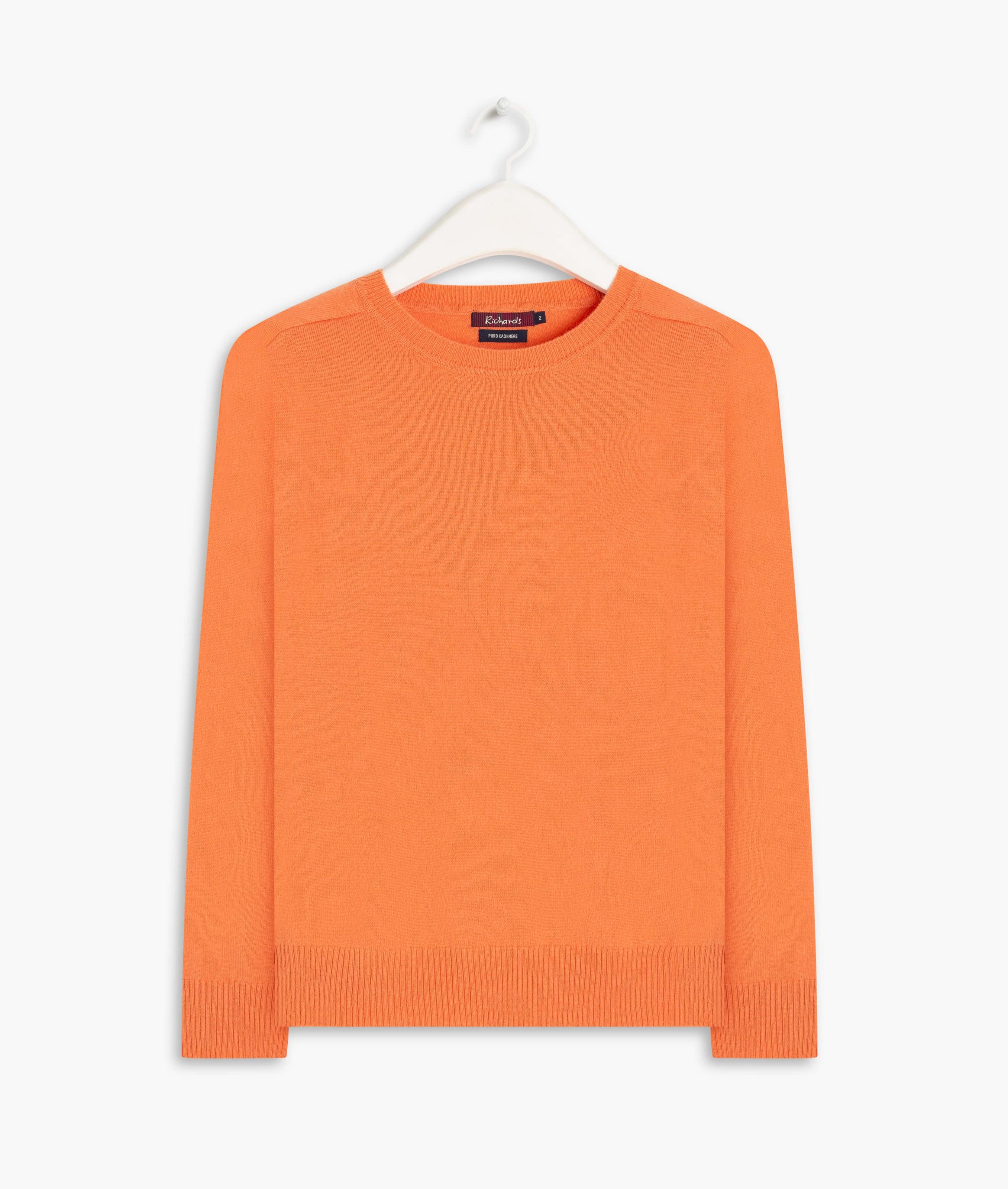 Tricot Zoe 100% Cashmere Laranja