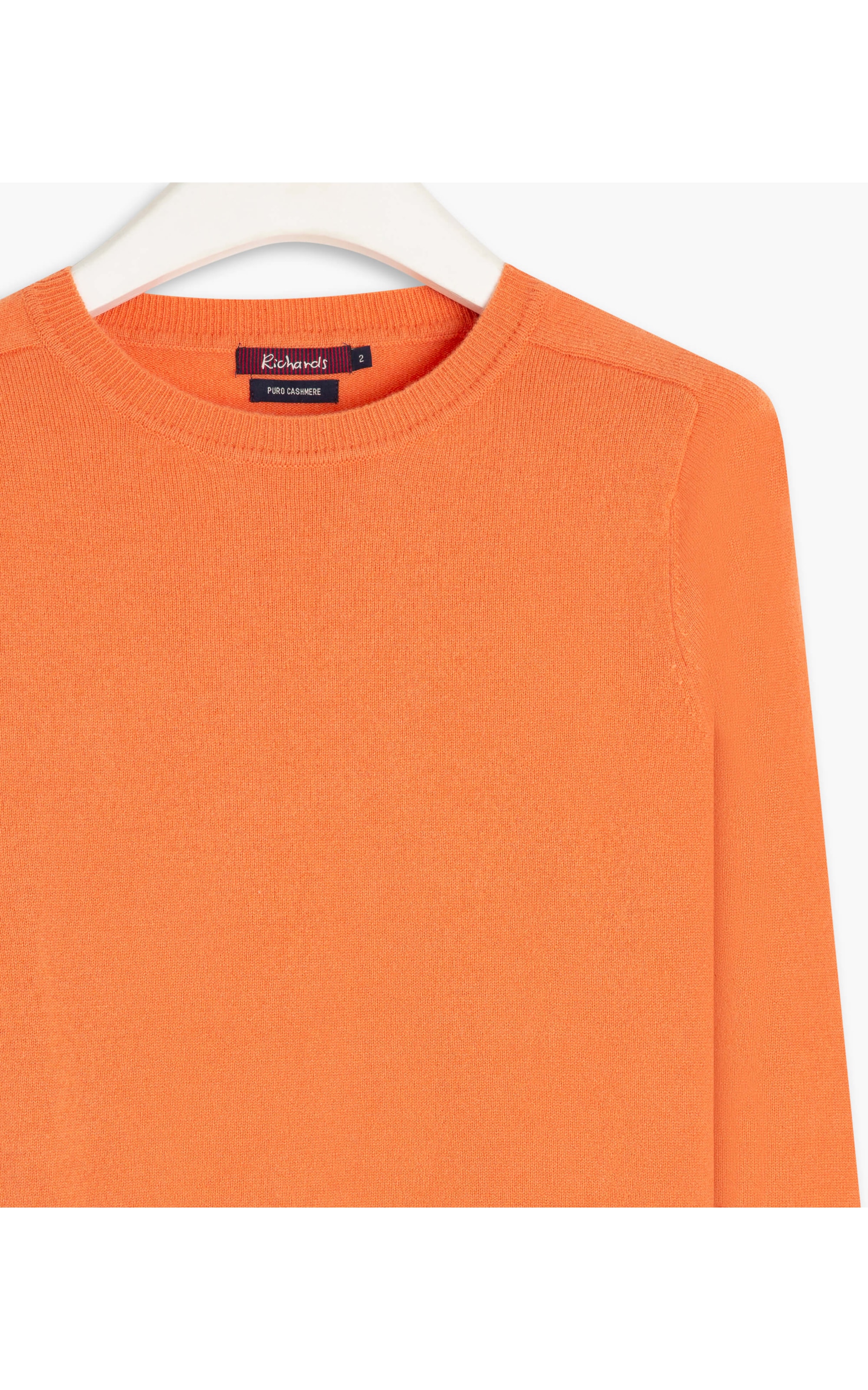 Tricot Zoe 100% Cashmere Laranja