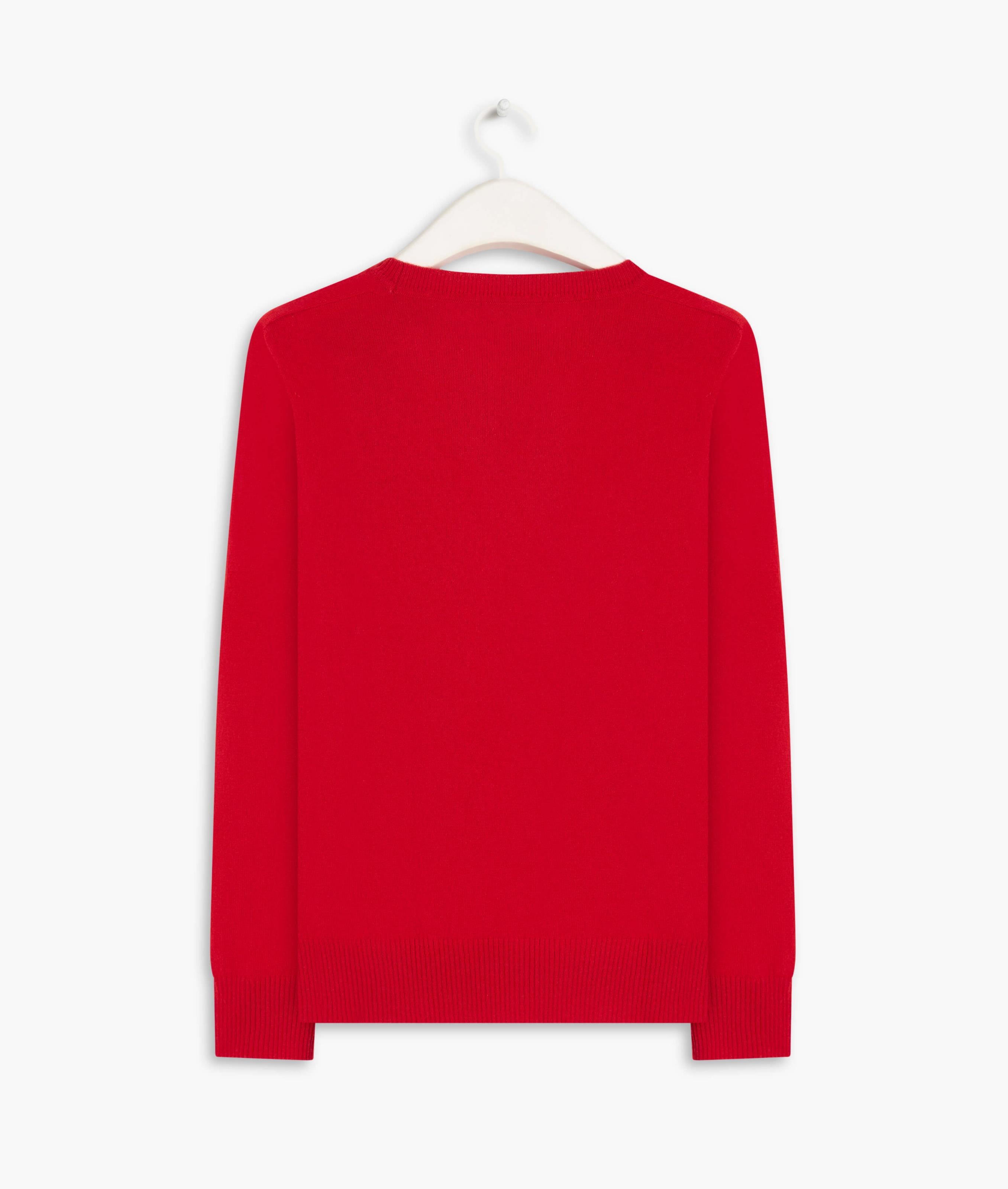 Tricot Zoe 100% Cashmere Vermelho