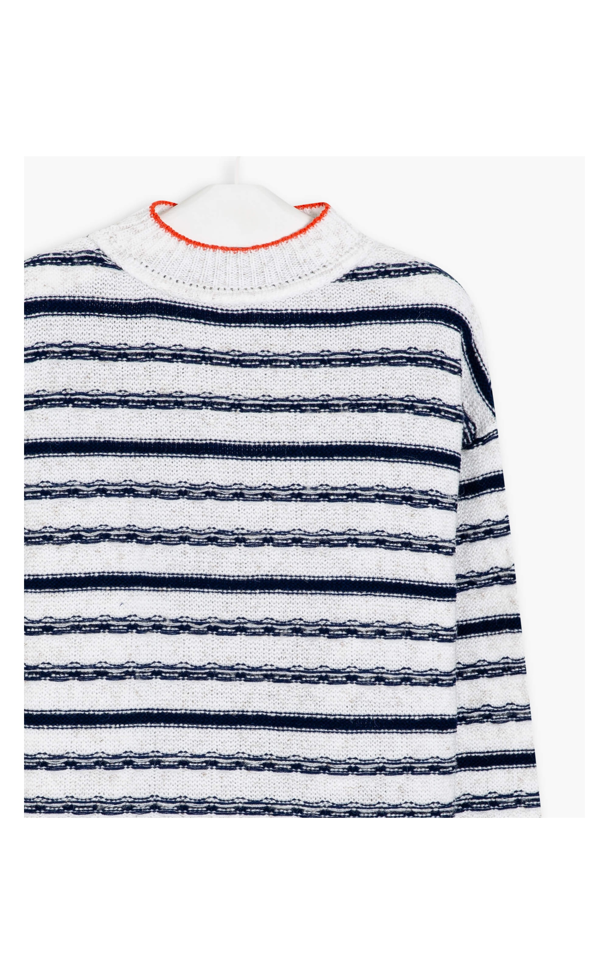 Tricot Zuria Listrado Marinho