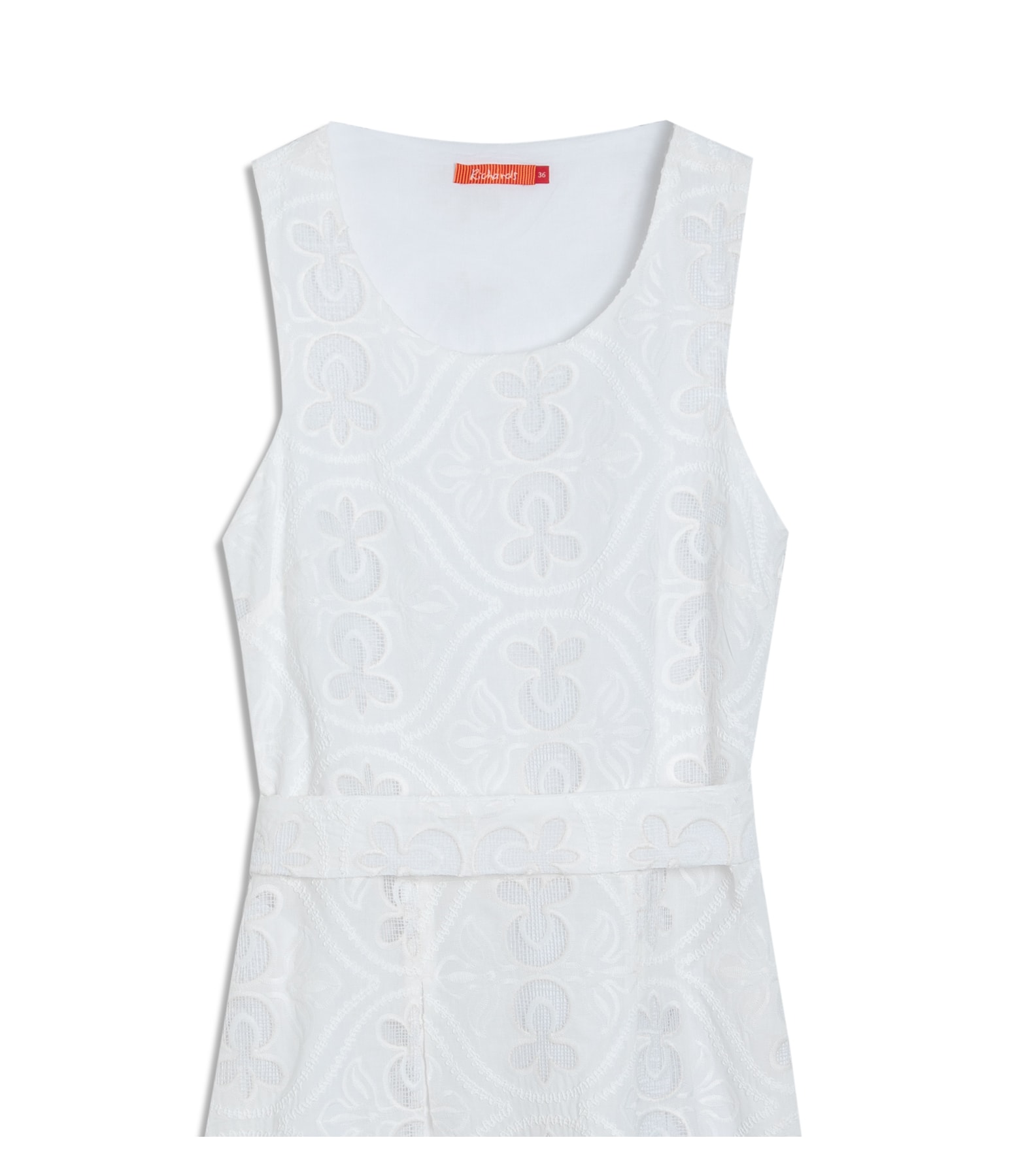 Vestido Aime Bordado Off White