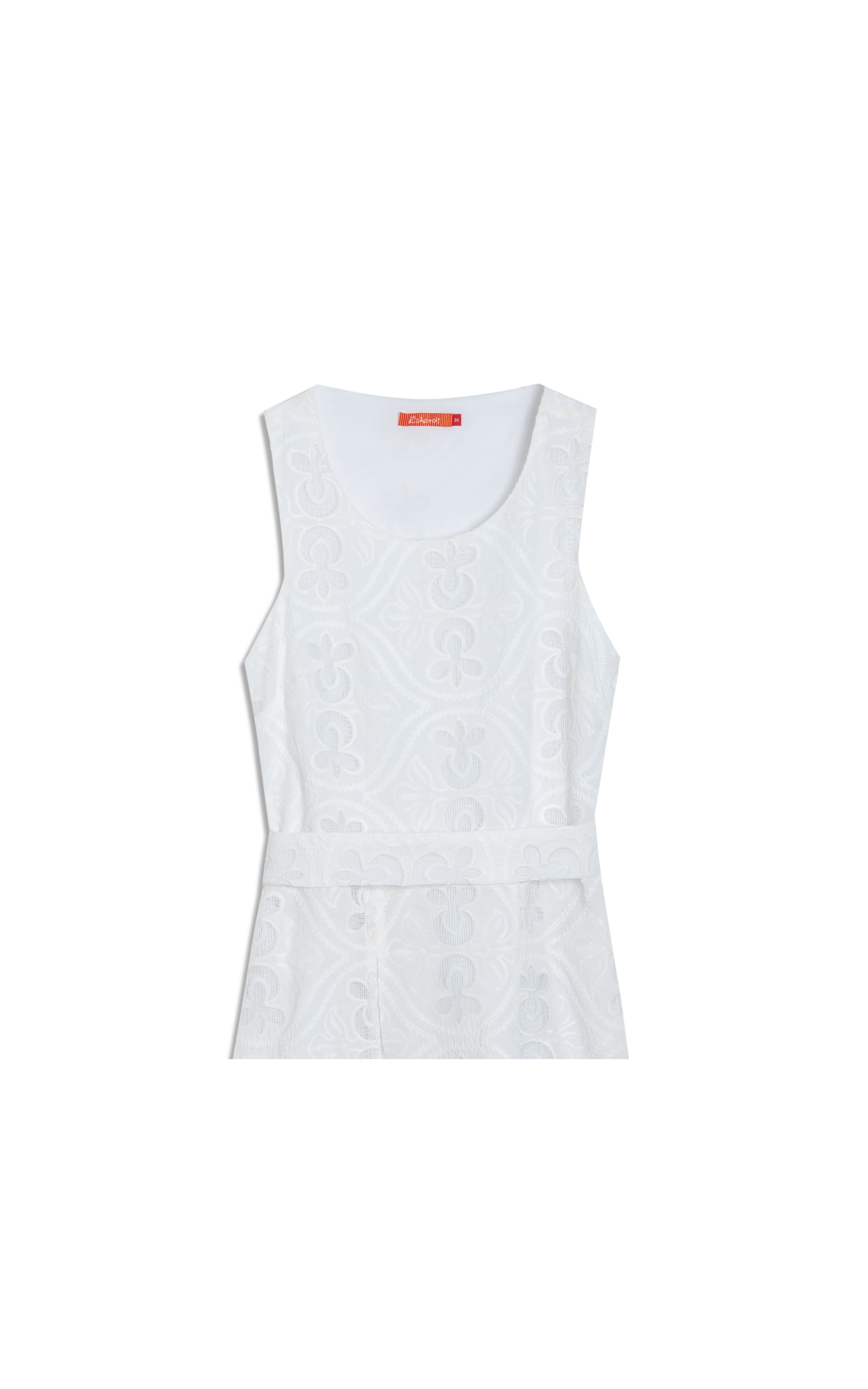 Vestido Aime Bordado Off White