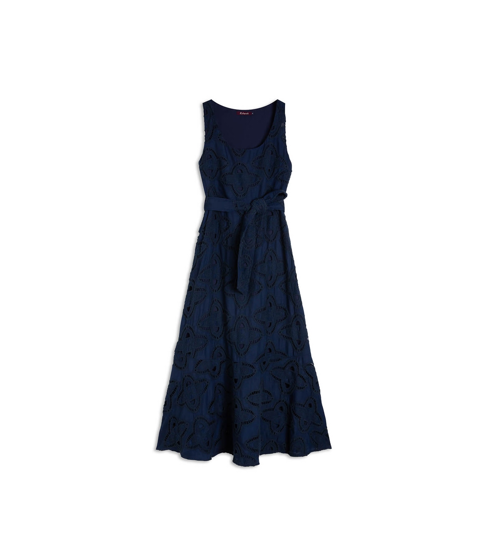 Vestido Alissa Bordado Marinho