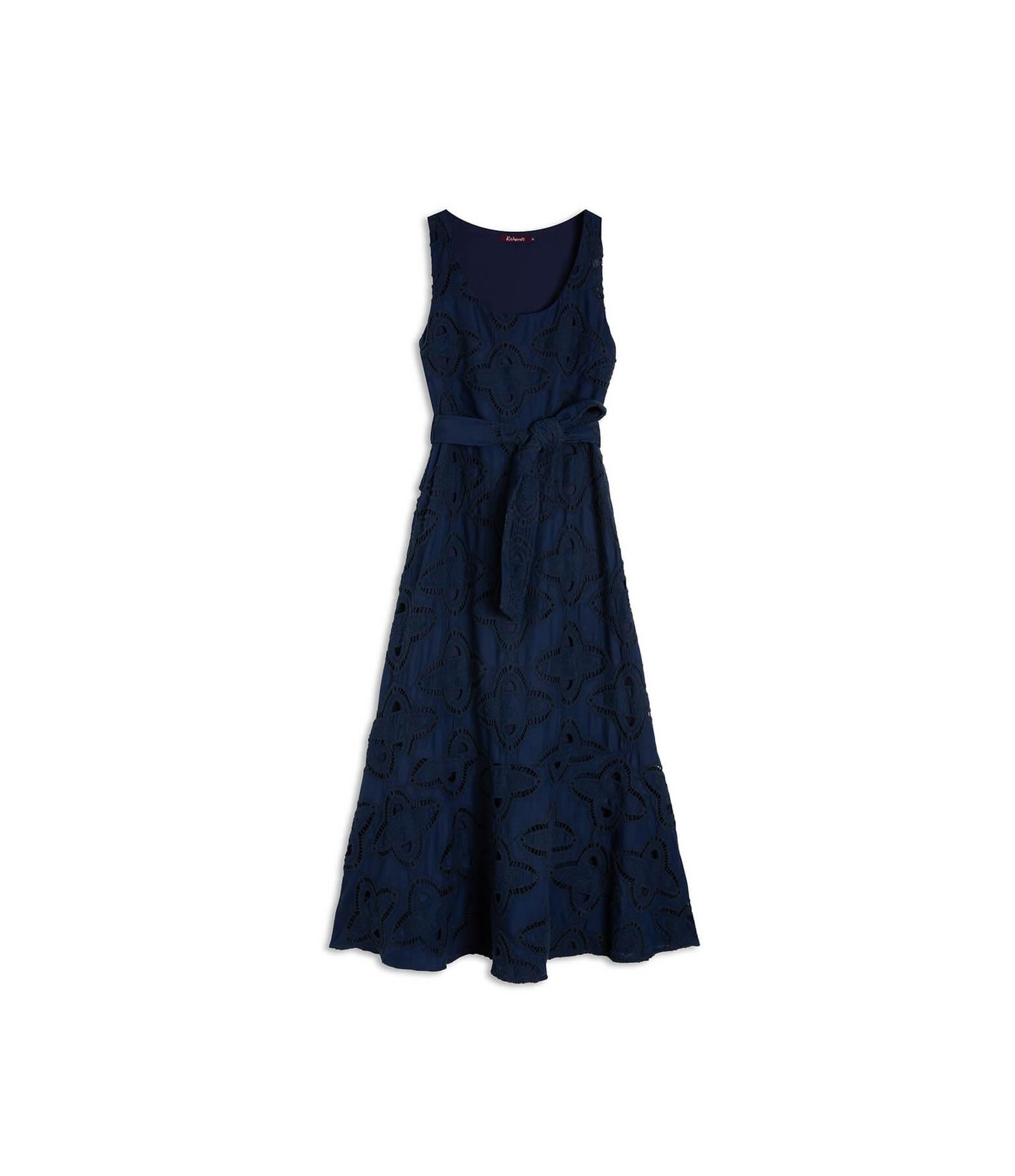 Vestido Alissa Bordado Marinho