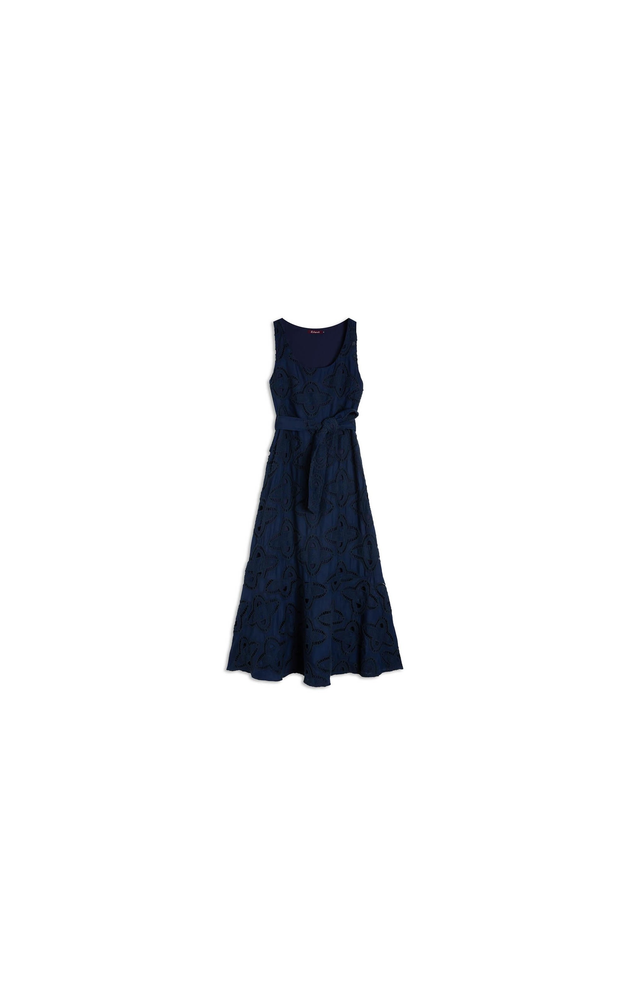 Vestido Alissa Bordado Marinho