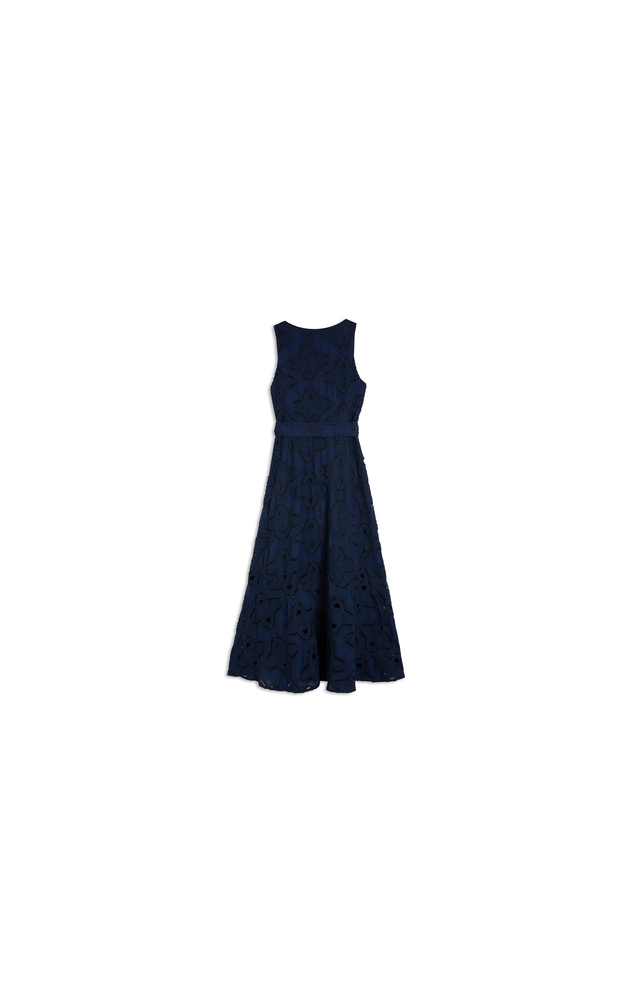 Vestido Alissa Bordado Marinho