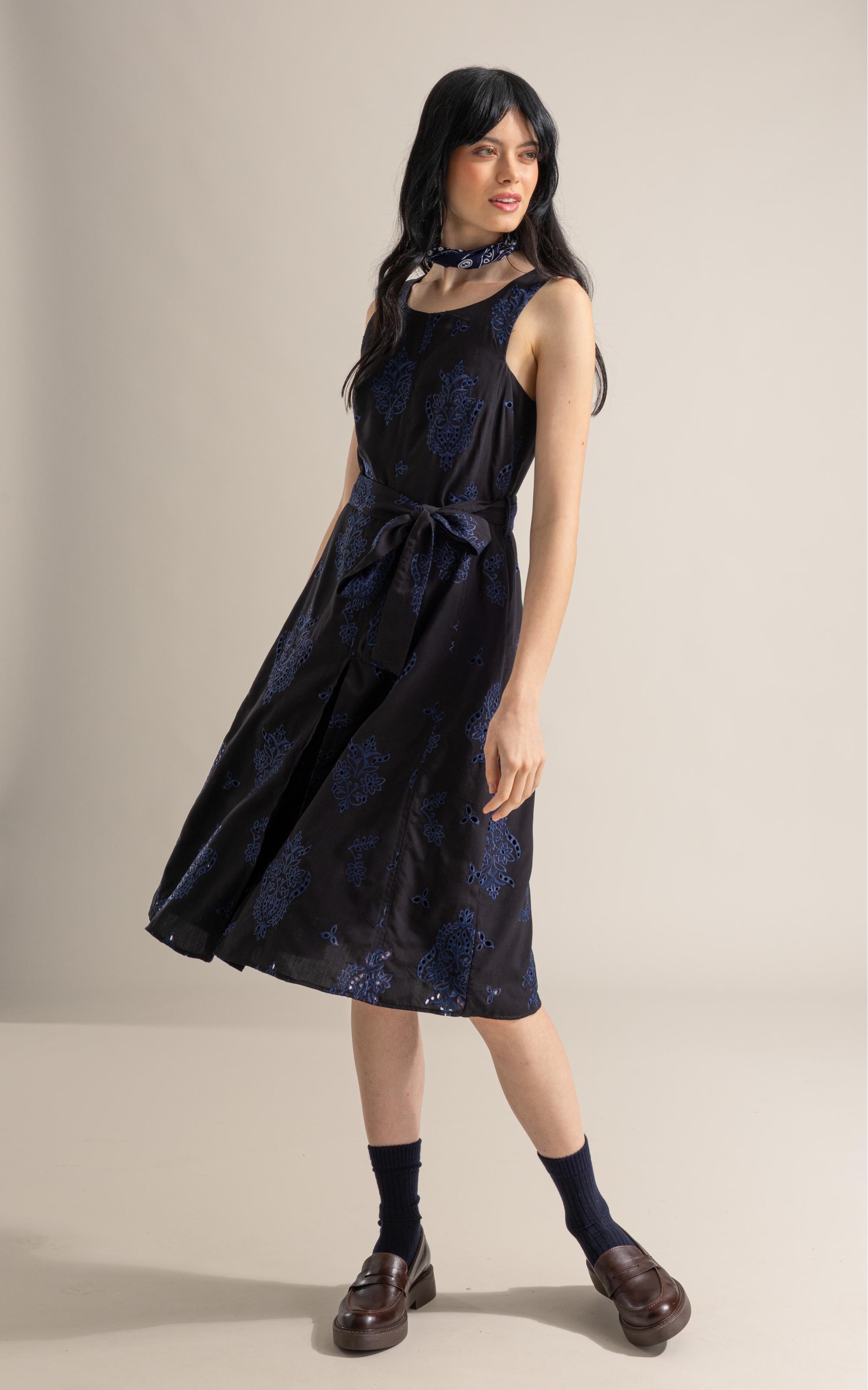 Vestido Amalfi Lb Liso Preto
