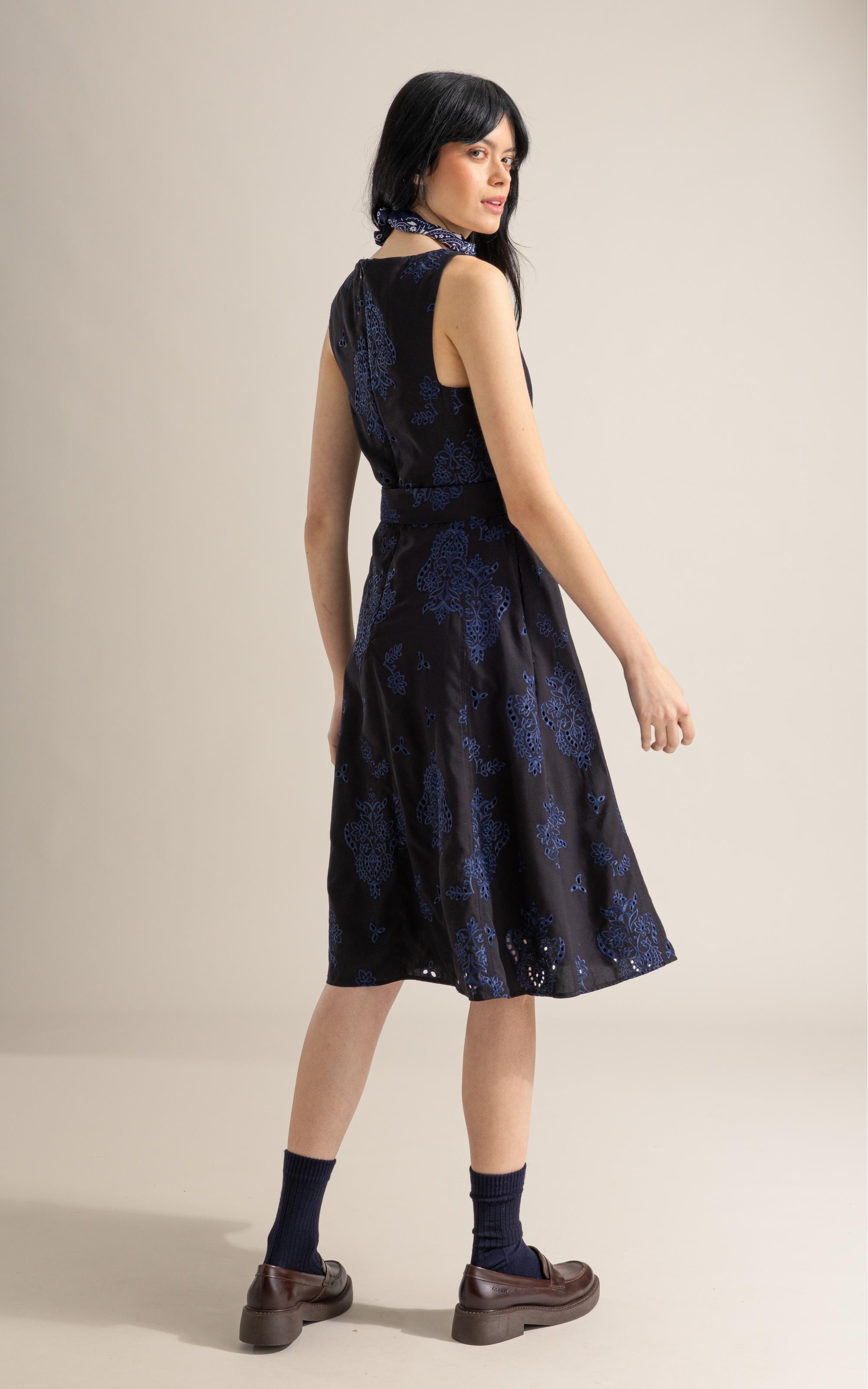 Vestido Amalfi Lb Liso Preto