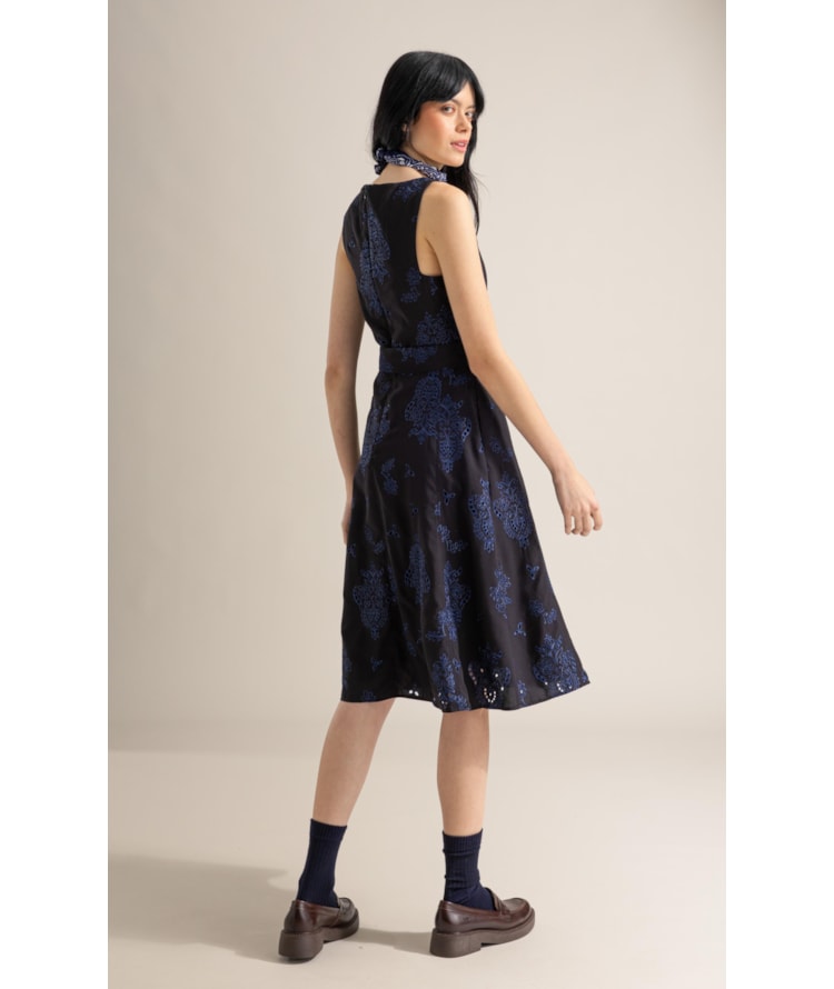 Vestido Amalfi Lb Liso Preto