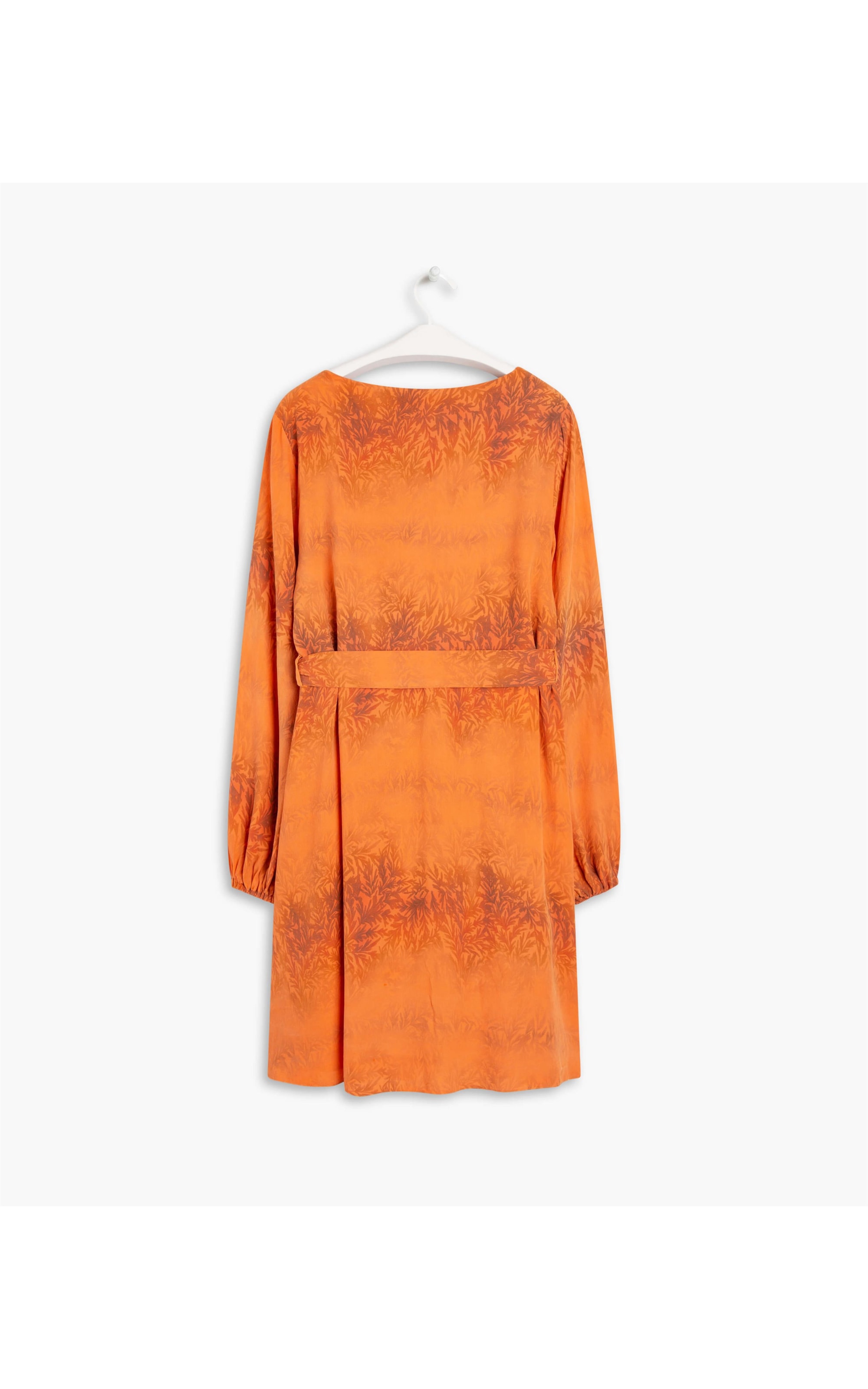 Vestido Amelie Est Old Leaves Laranja