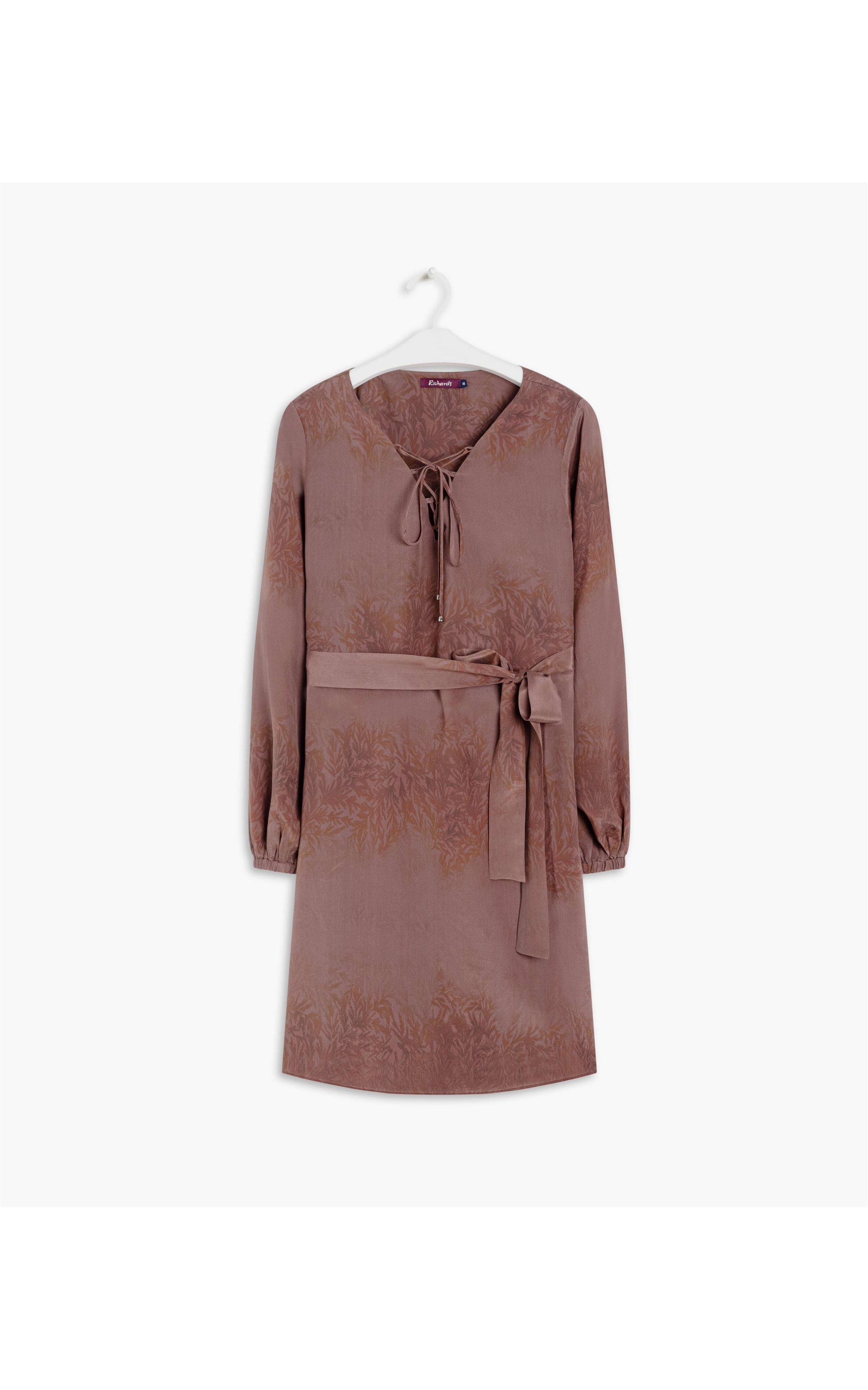 Vestido Amelie Est Old Leaves Verde Oliva