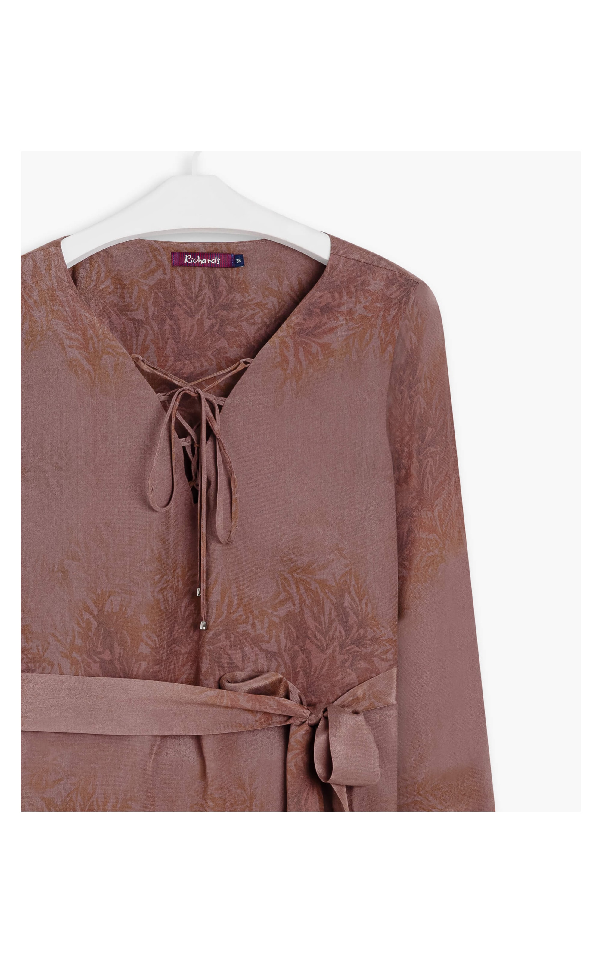 Vestido Amelie Est Old Leaves Verde Oliva
