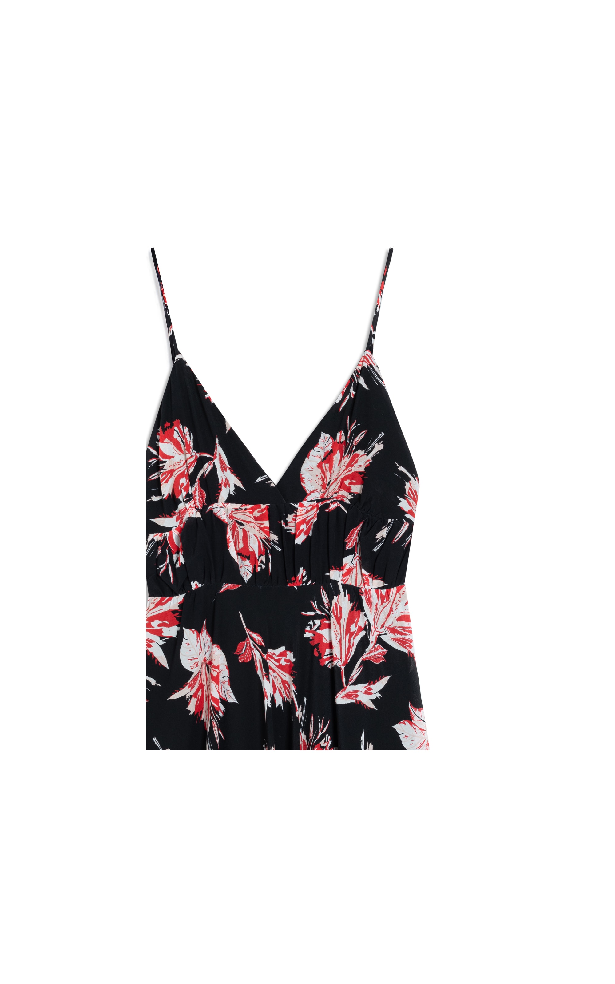 Vestido Amora Seda Est Carnation Preto