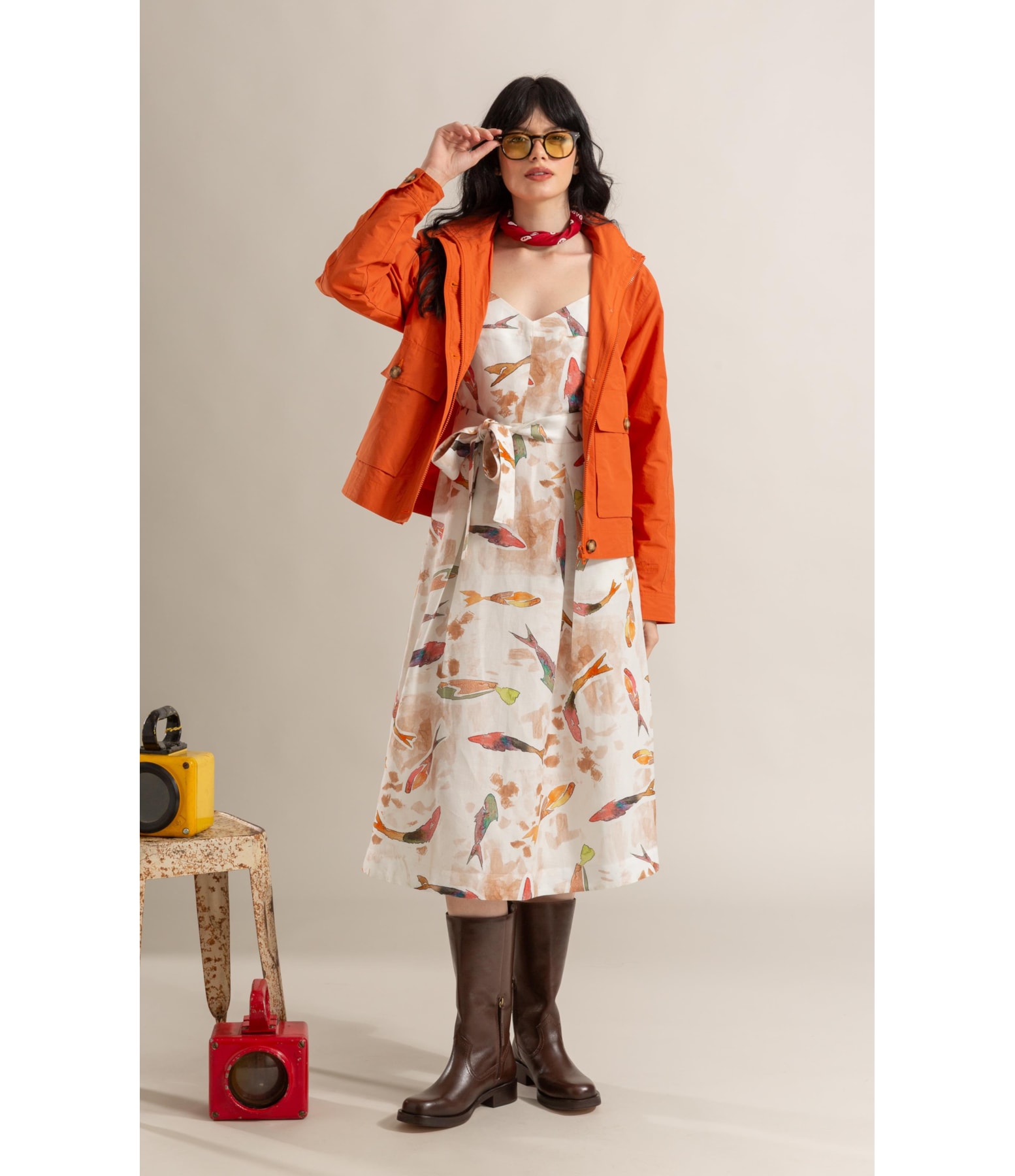 Vestido Aurora Est Pesce Terra