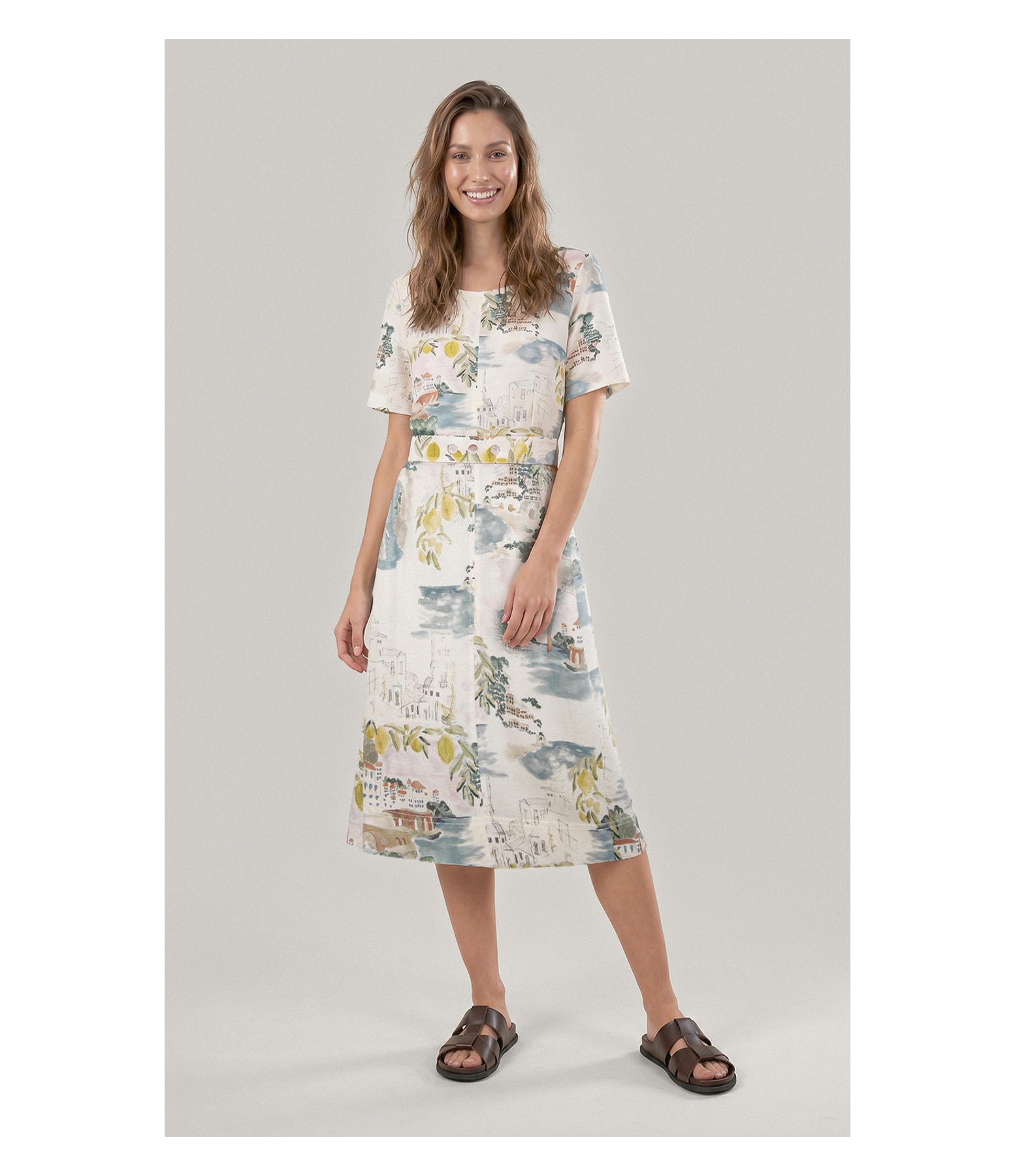 Vestido Beatrice  Est Paesaggio Natural
