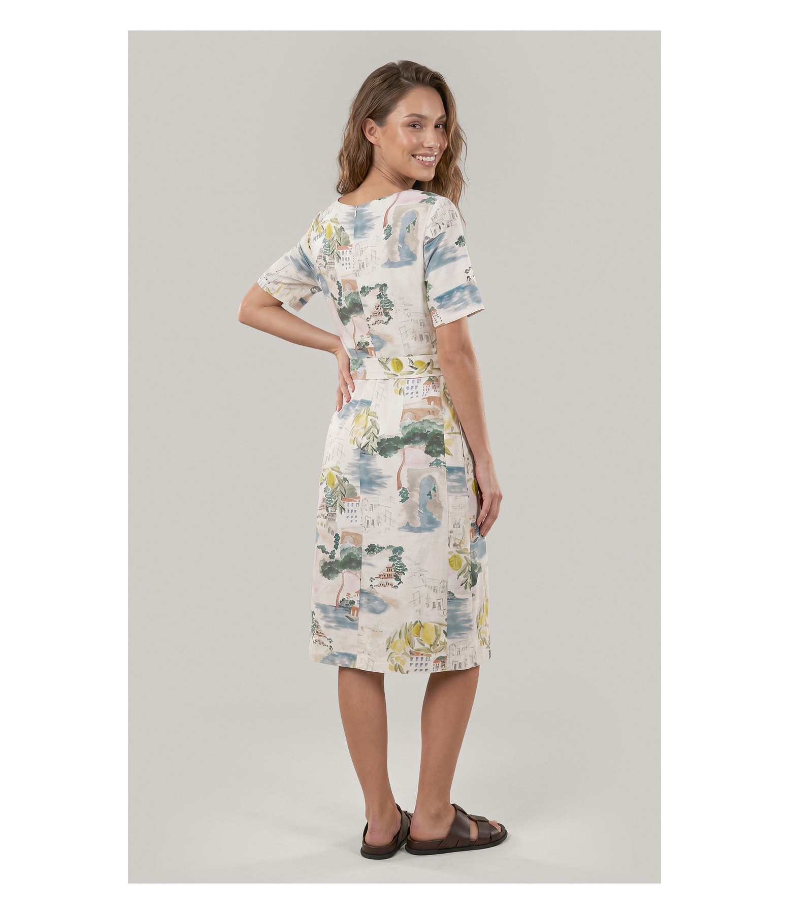 Vestido Beatrice  Est Paesaggio Natural