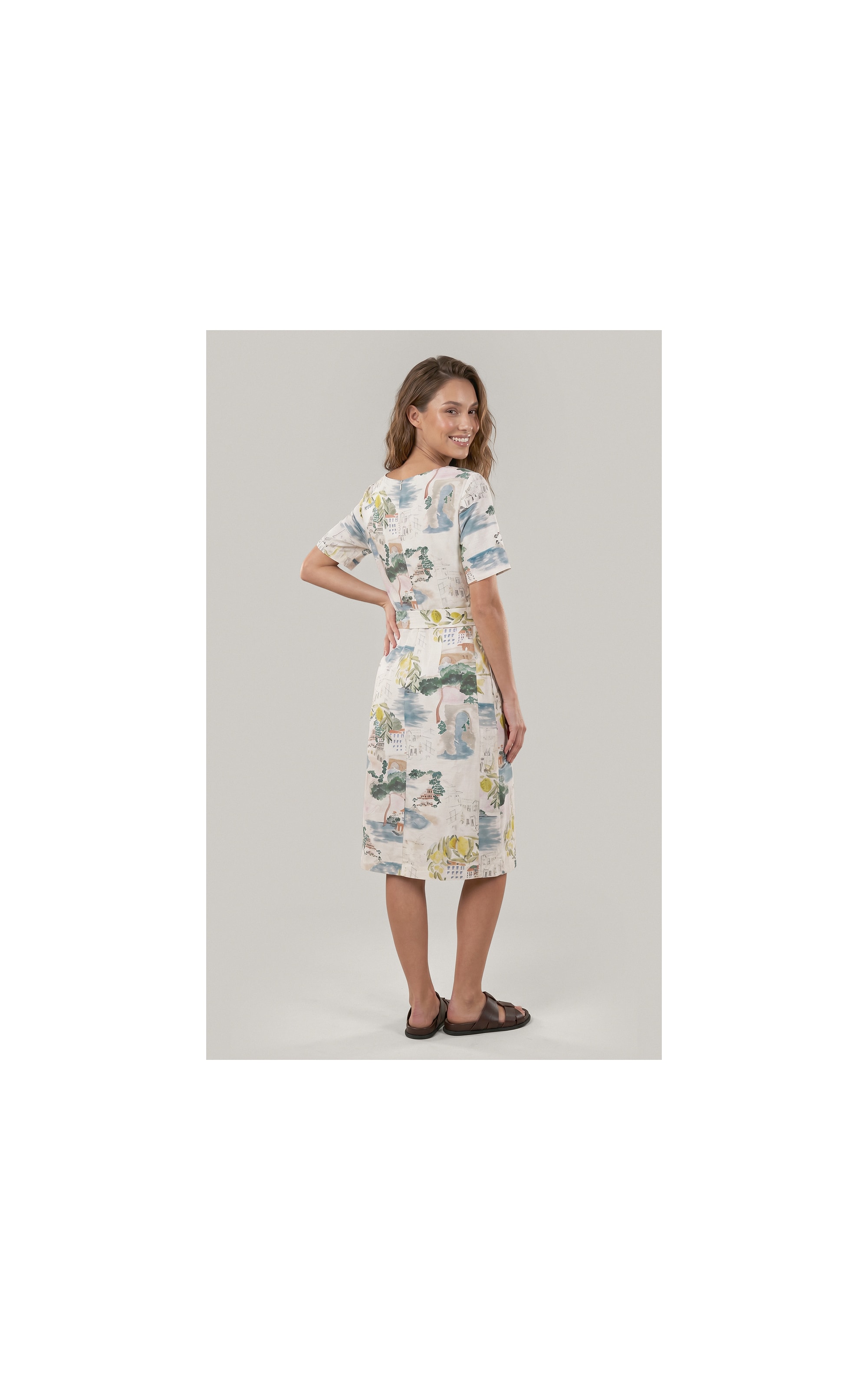 Vestido Beatrice  Est Paesaggio Natural