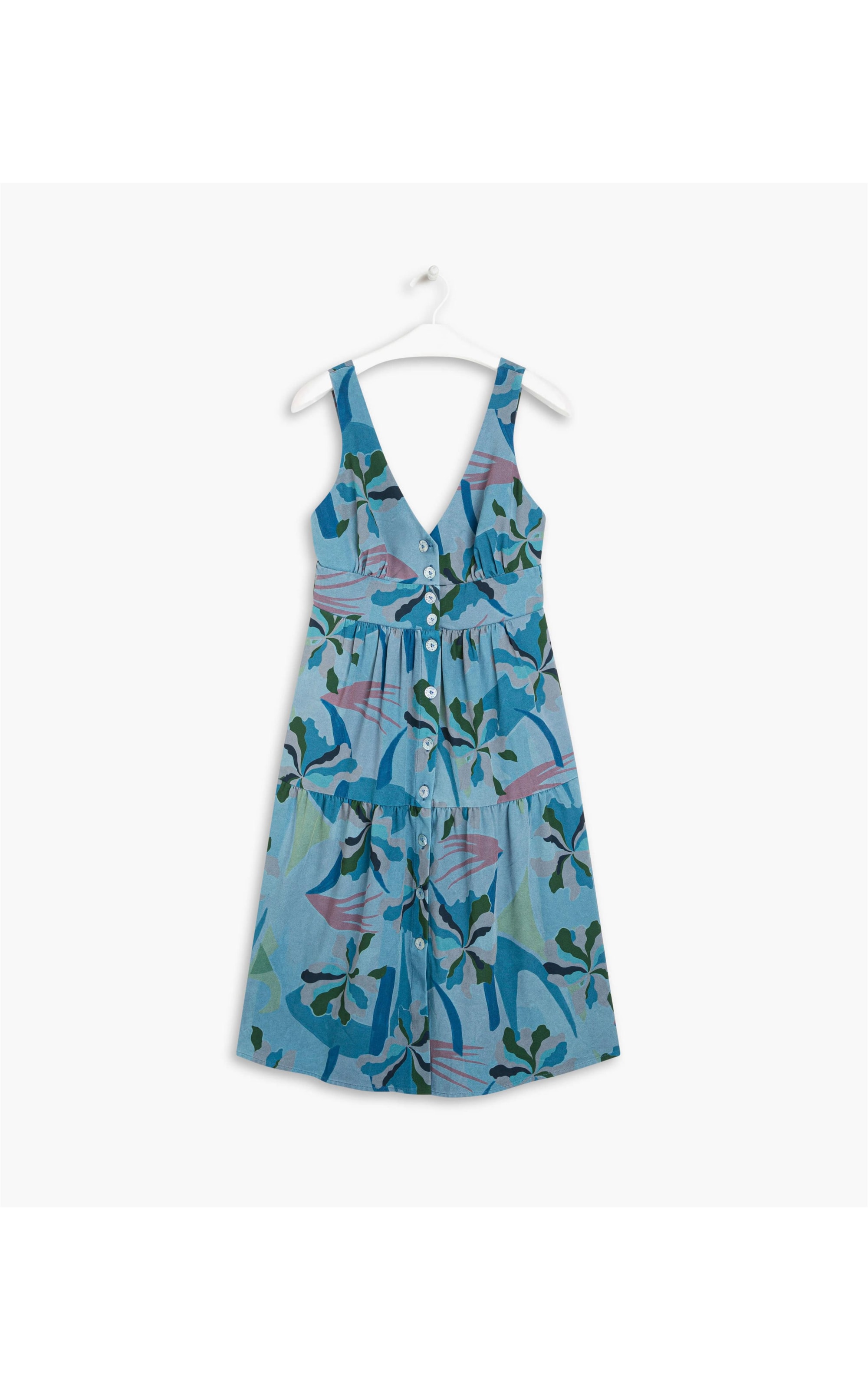 Vestido Bia Est Heavy Azul Bic