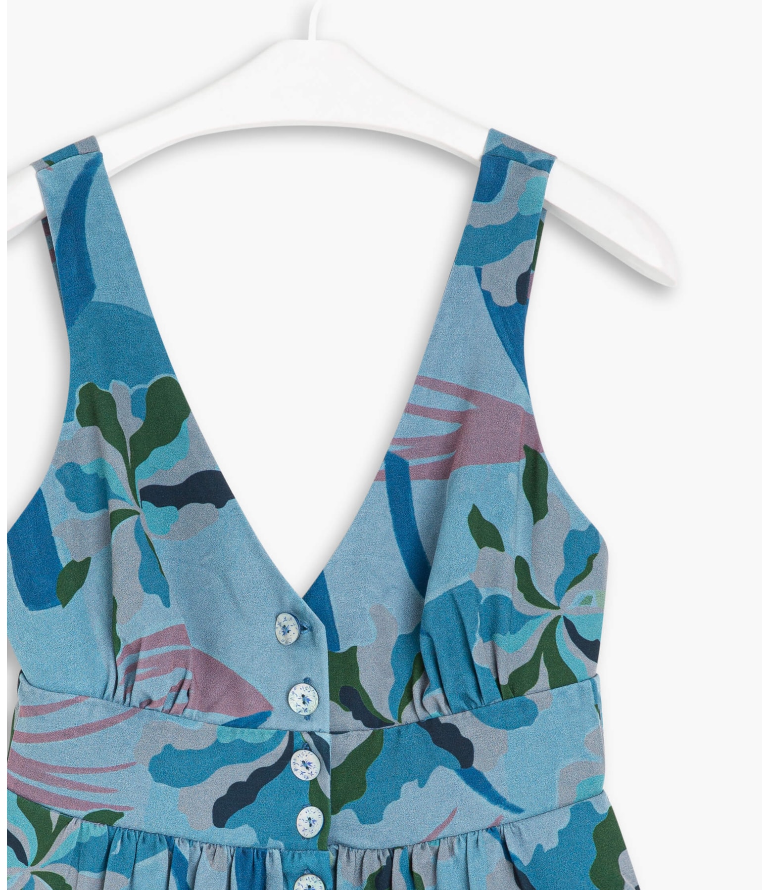 Vestido Bia Est Heavy Azul Bic