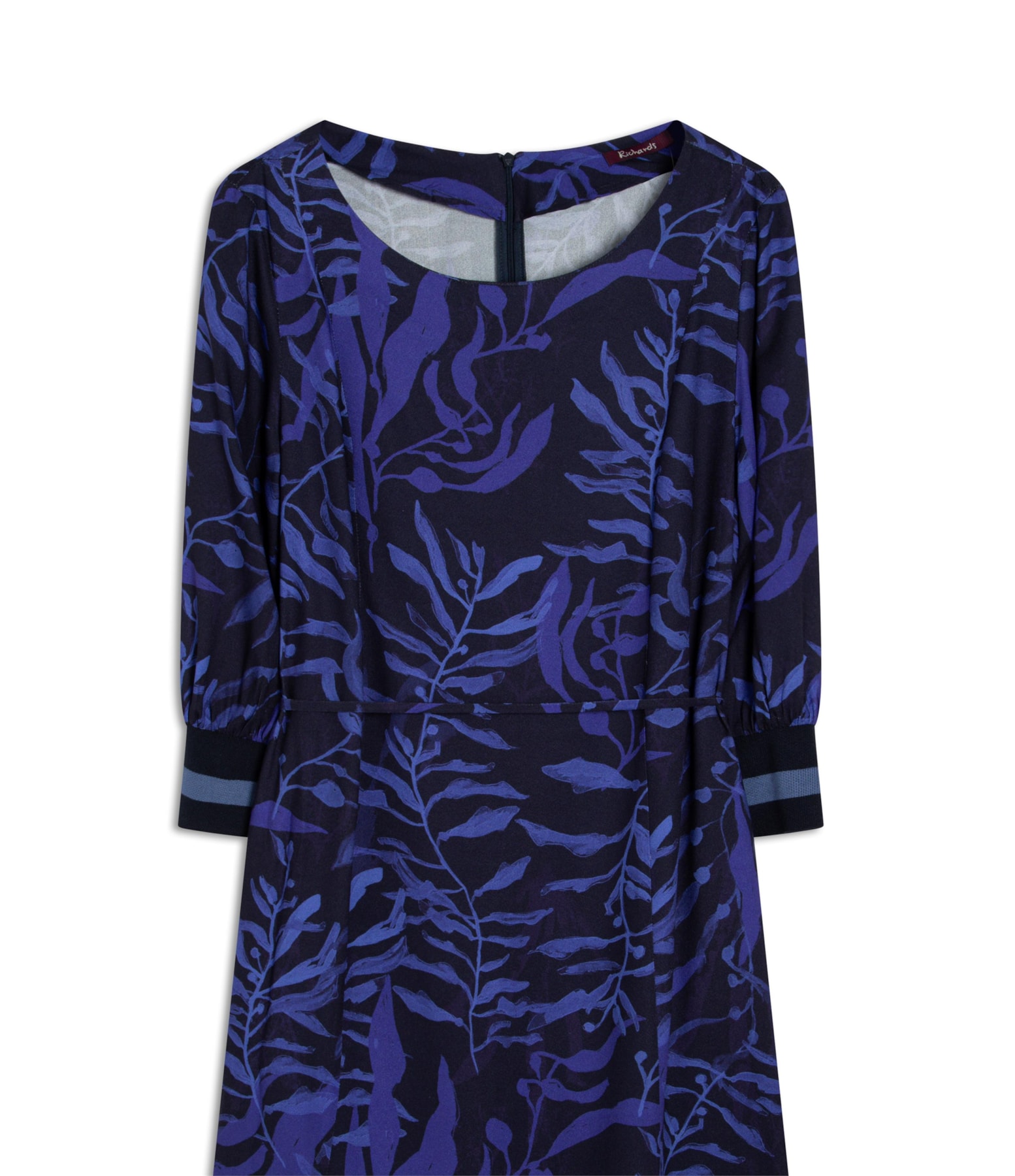 Vestido Bruna Viscose Est Algas Royal