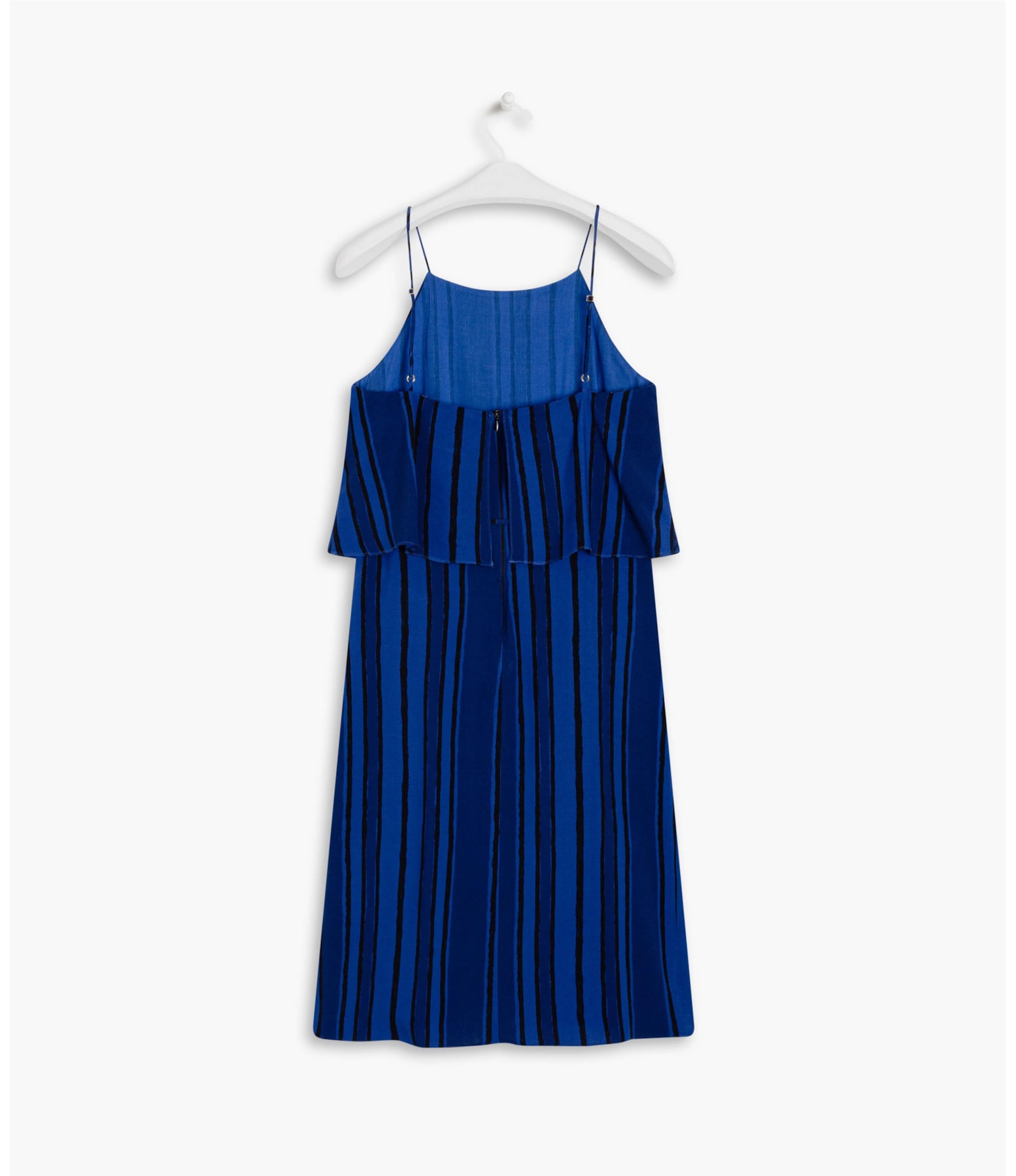 Vestido Cacao Viscose Est Bold Stripes Royal