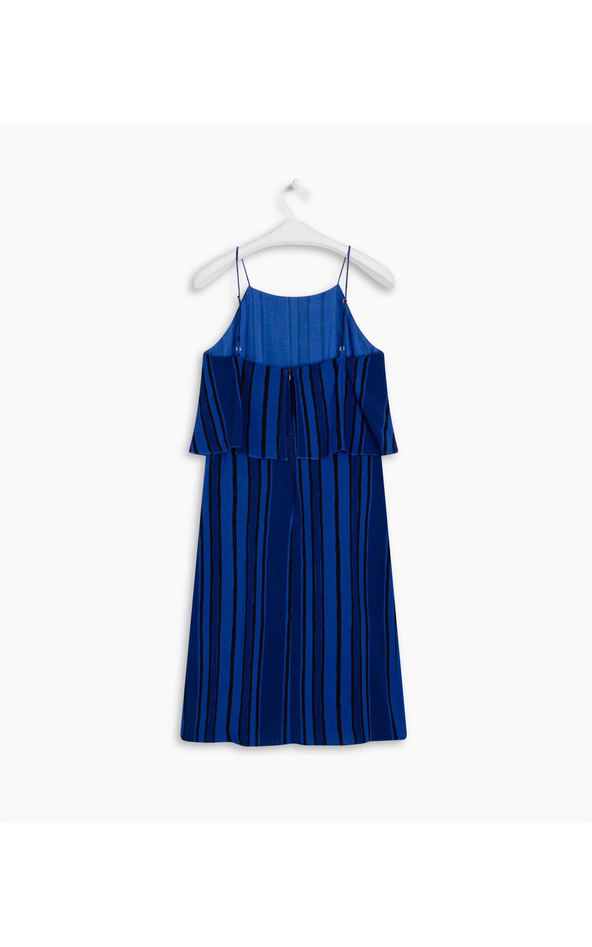 Vestido Cacao Viscose Est Bold Stripes Royal