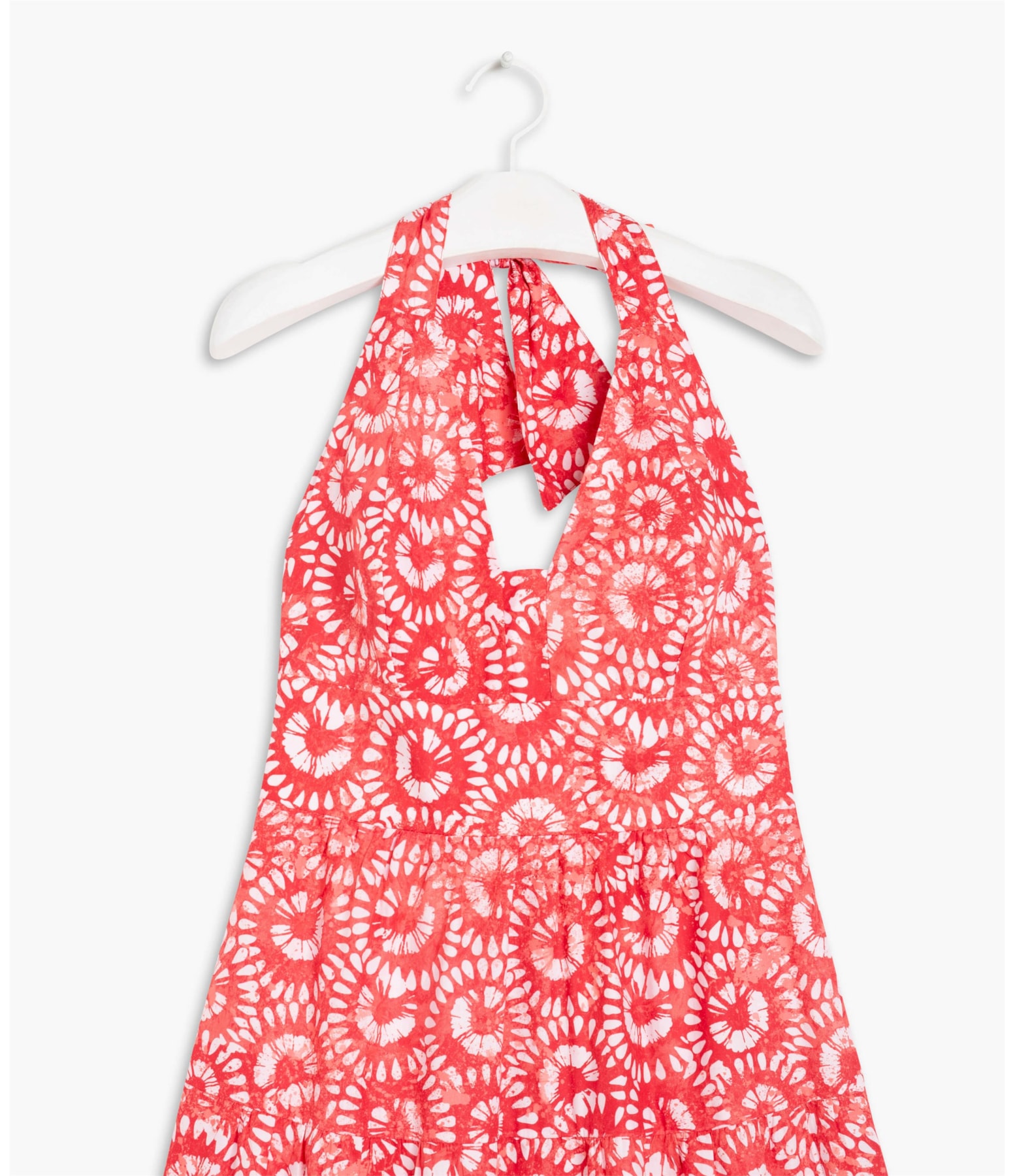 Vestido Cleo Algodão Est Flortik Cereja