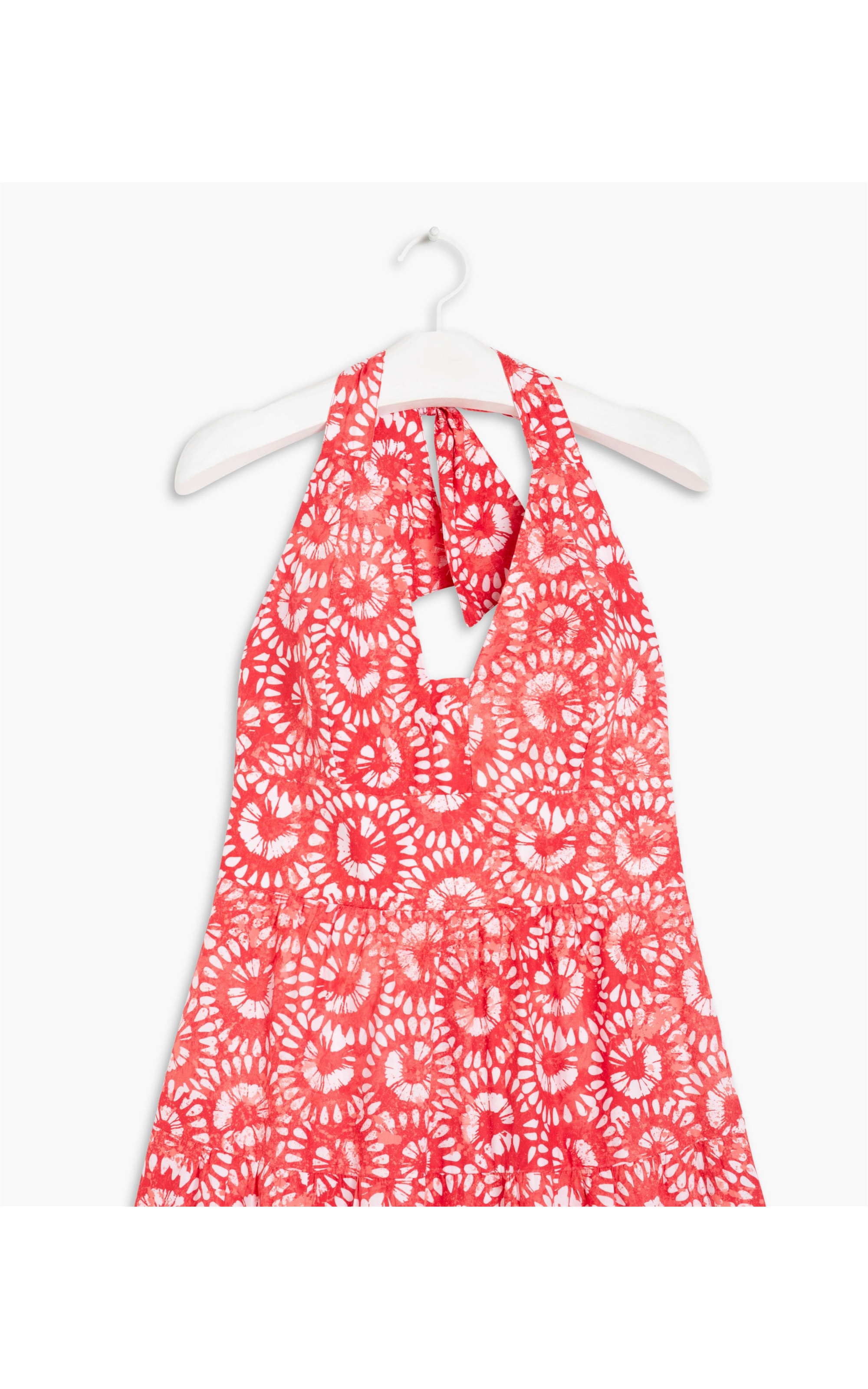 Vestido Cleo Algodão Est Flortik Cereja