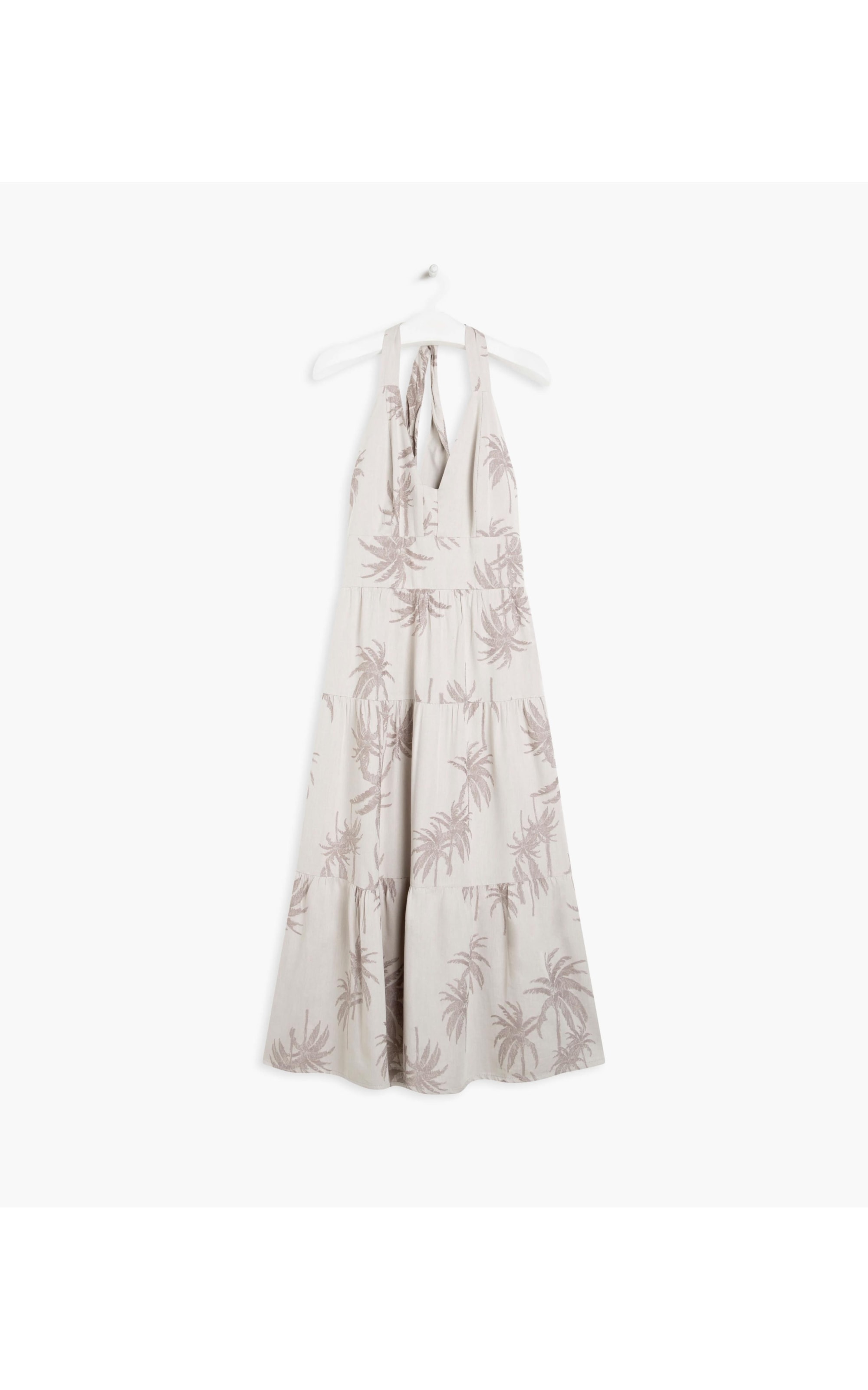 Vestido Cléo Jacquard Coconut Sandy