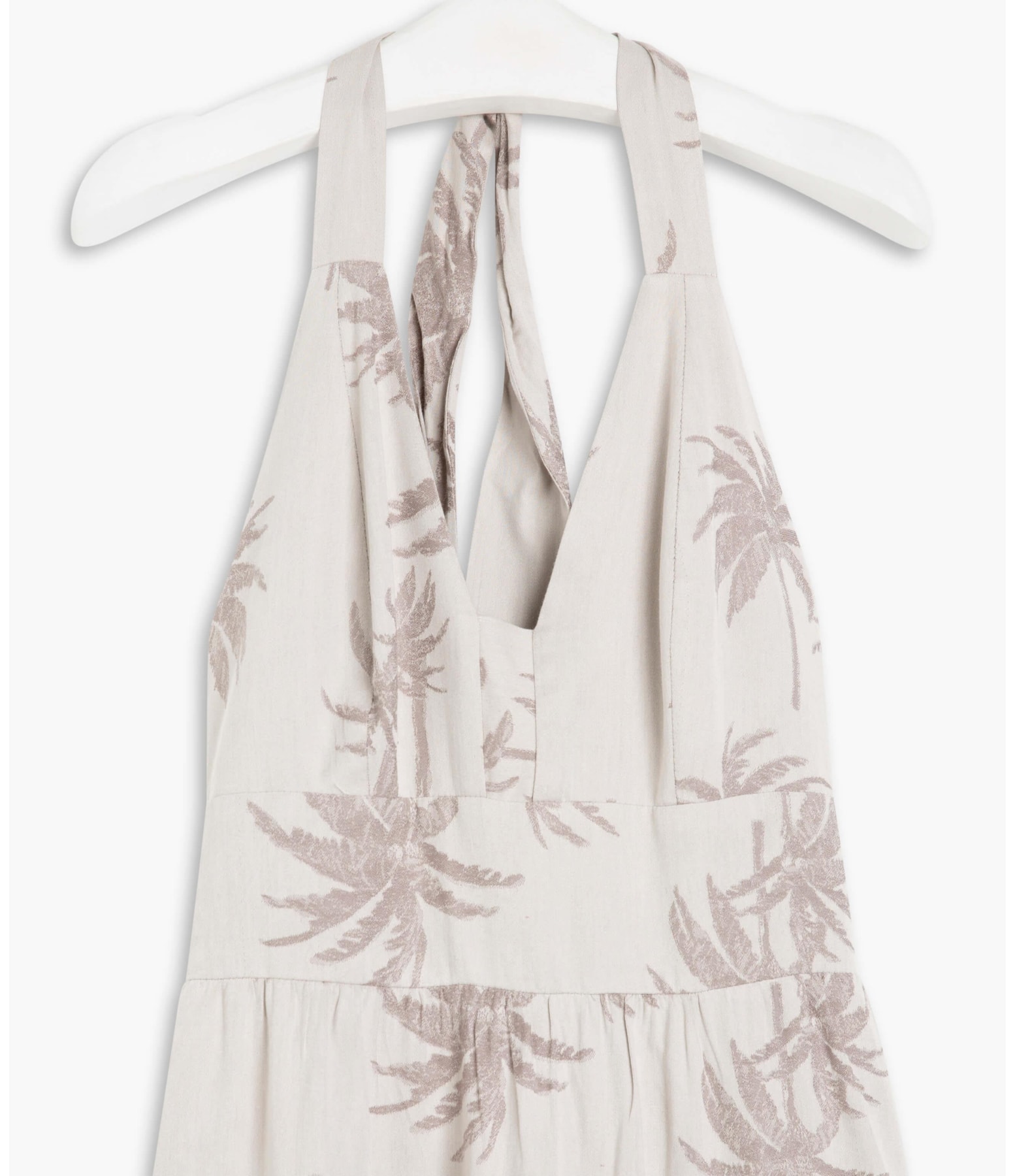 Vestido Cléo Jacquard Coconut Sandy