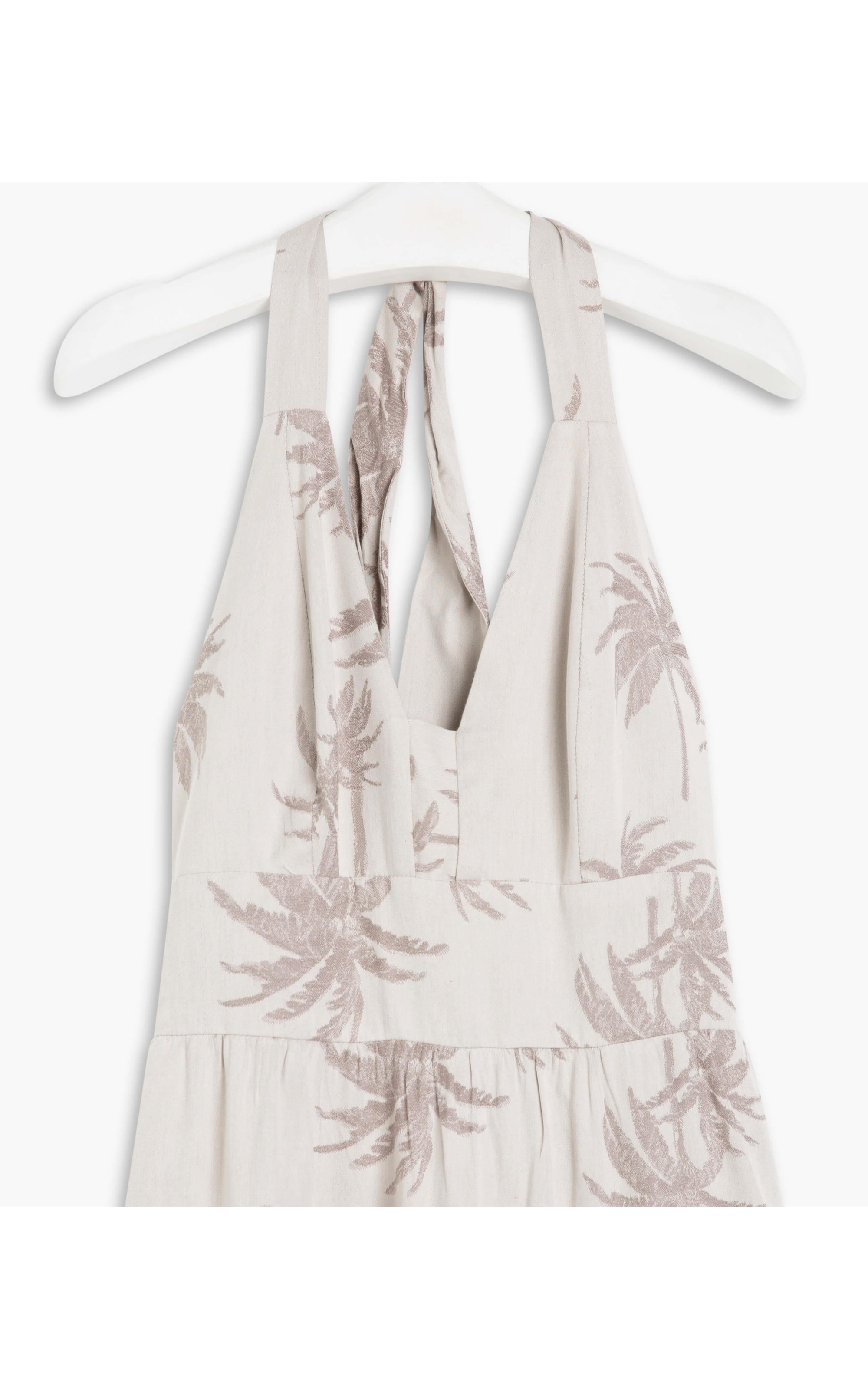 Vestido Cléo Jacquard Coconut Sandy