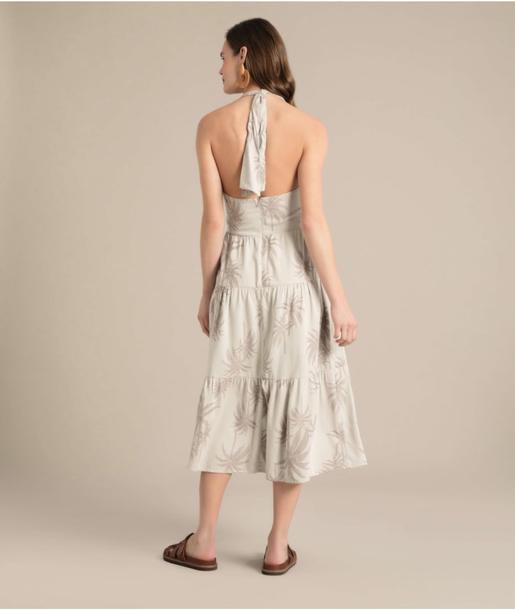 Vestido Cléo Jacquard Coconut Sandy