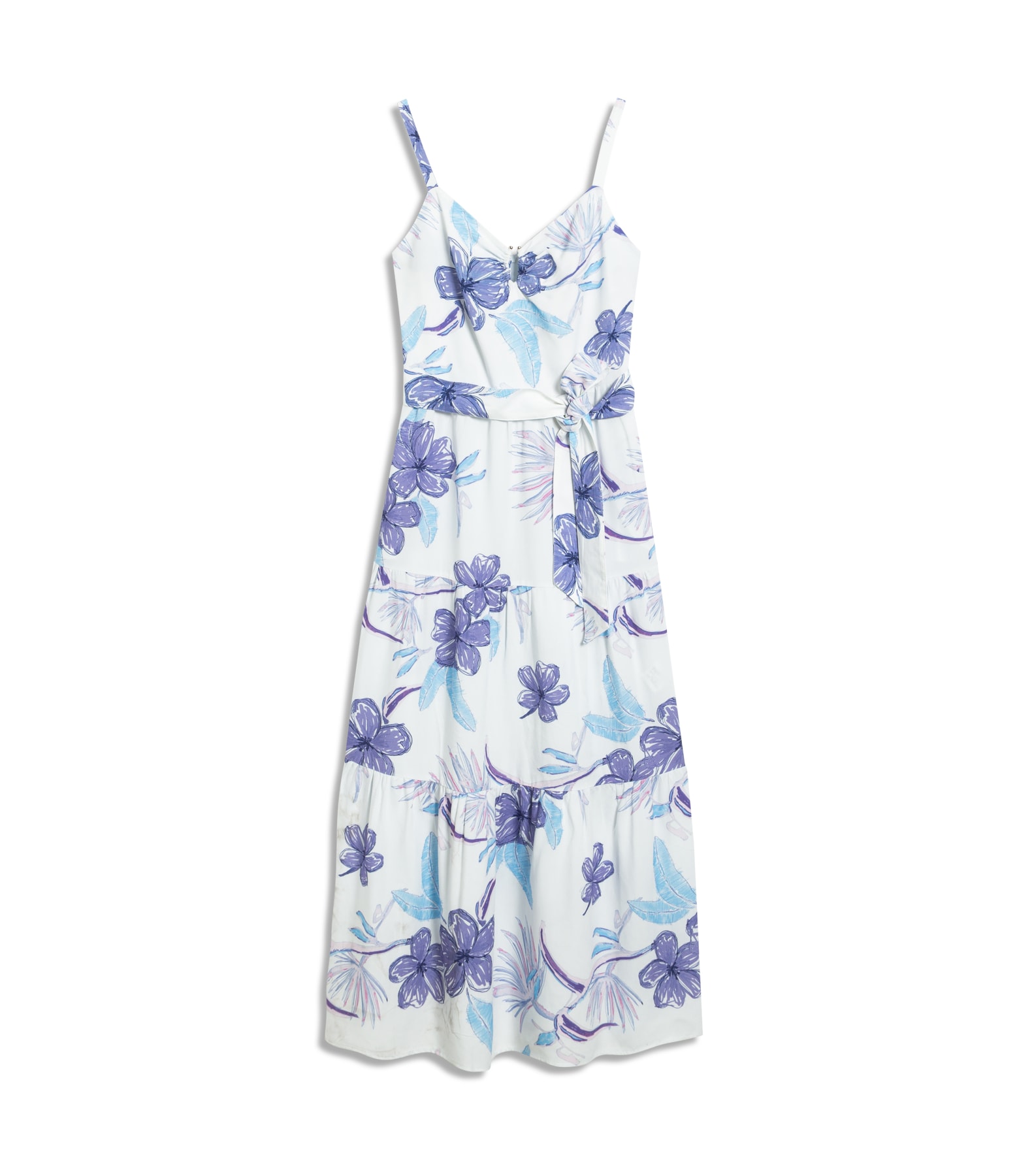 Vestido Diana Linho Blend Est Caete Branco