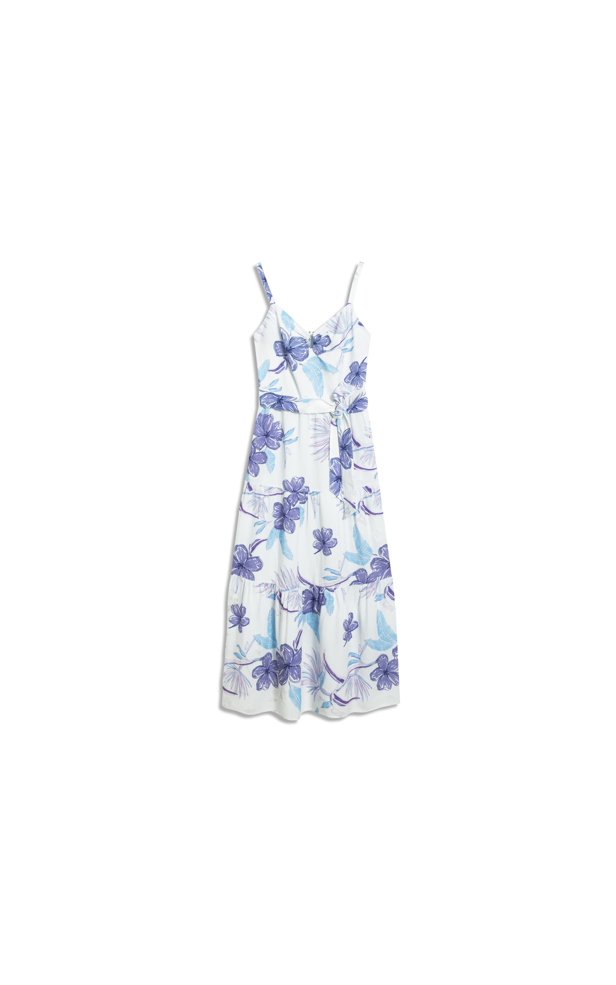 Vestido Diana Linho Blend Est Caete Branco