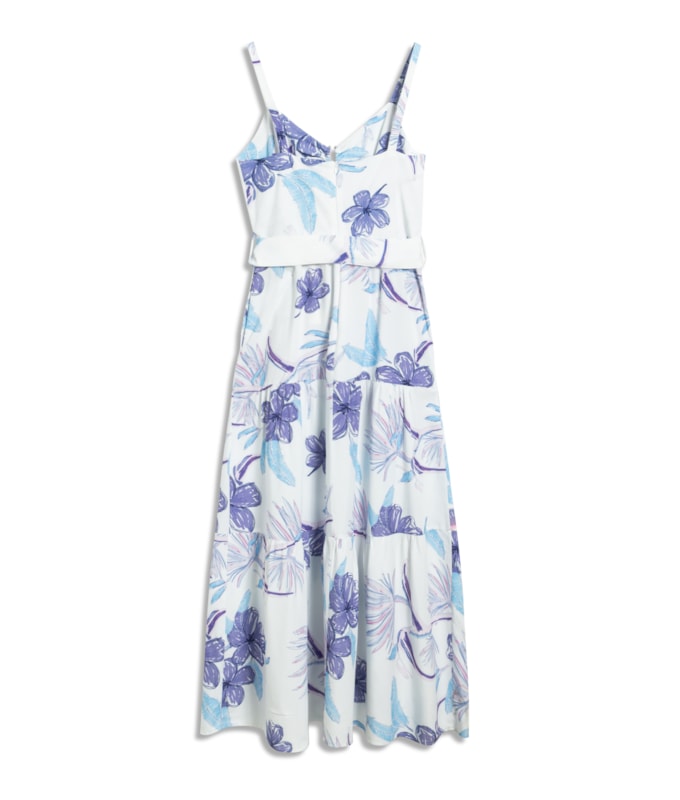 Vestido Diana Linho Blend Est Caete Branco