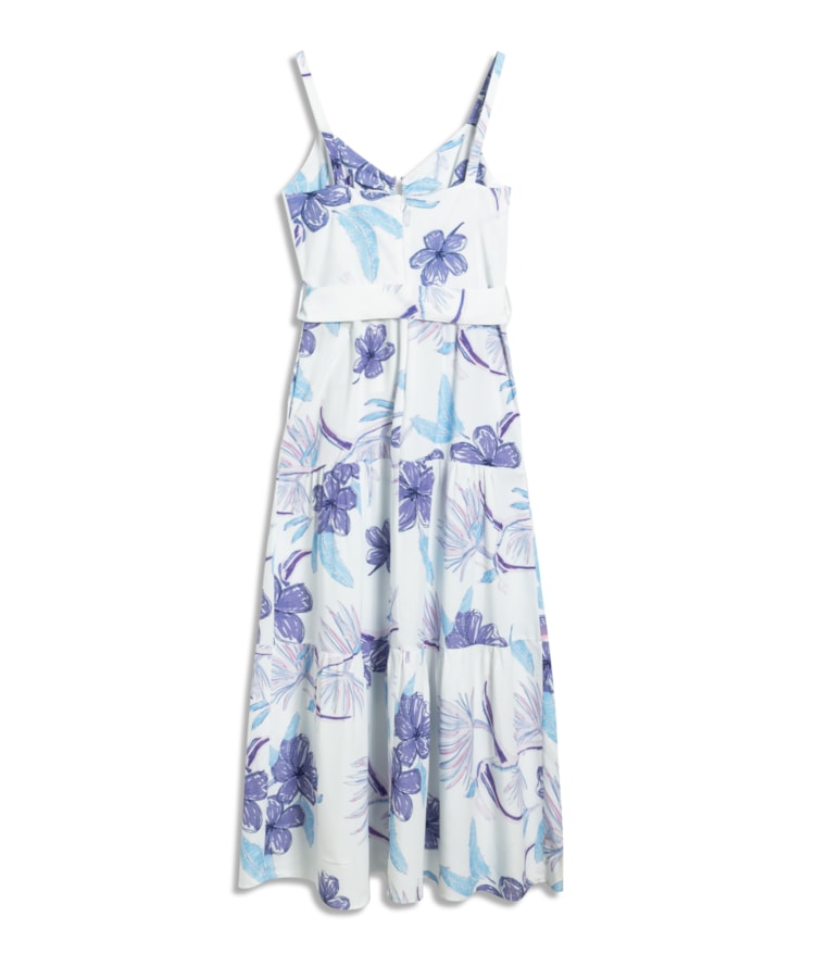 Vestido Diana Linho Blend Est Caete Branco