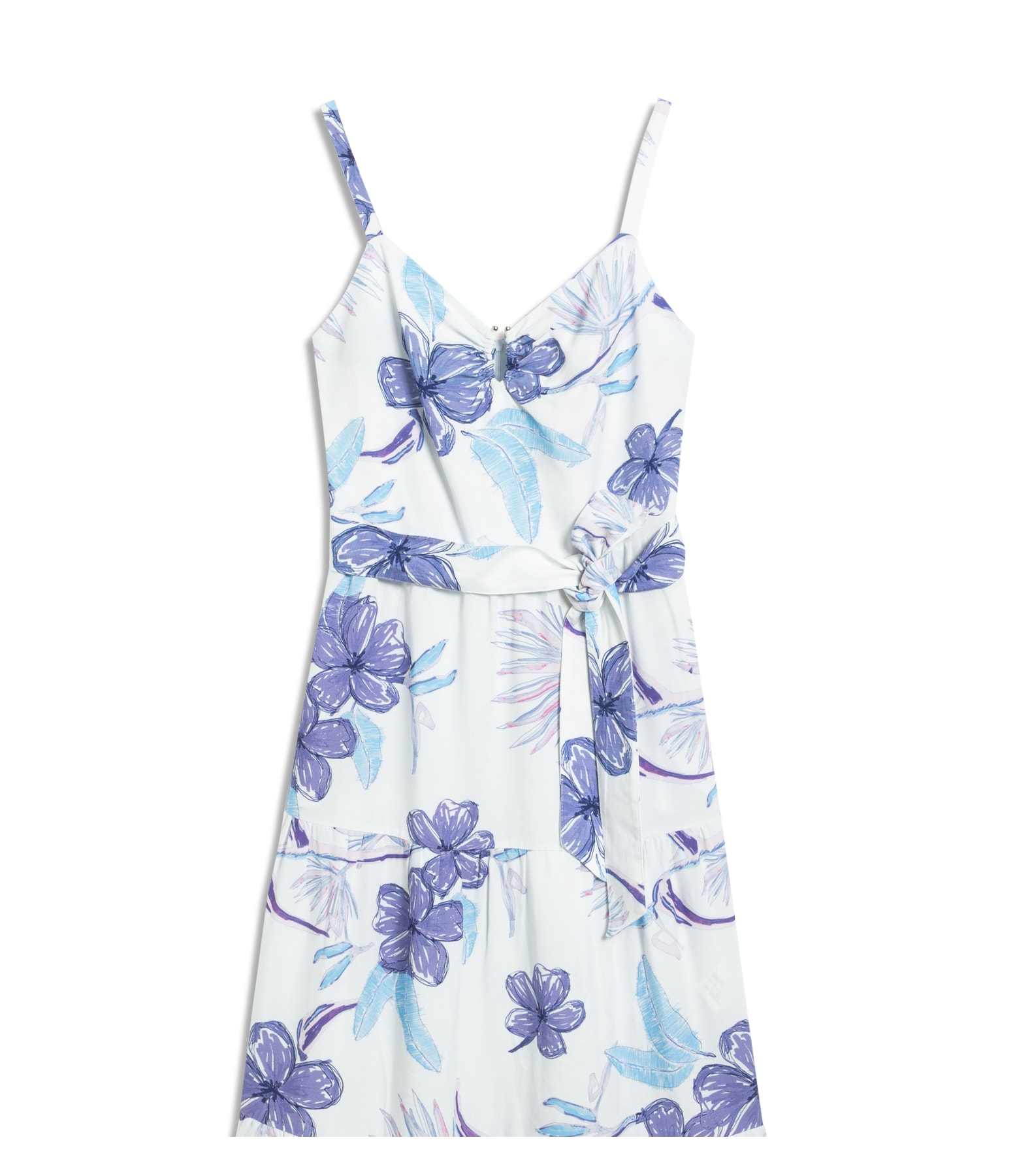 Vestido Diana Linho Blend Est Caete Branco