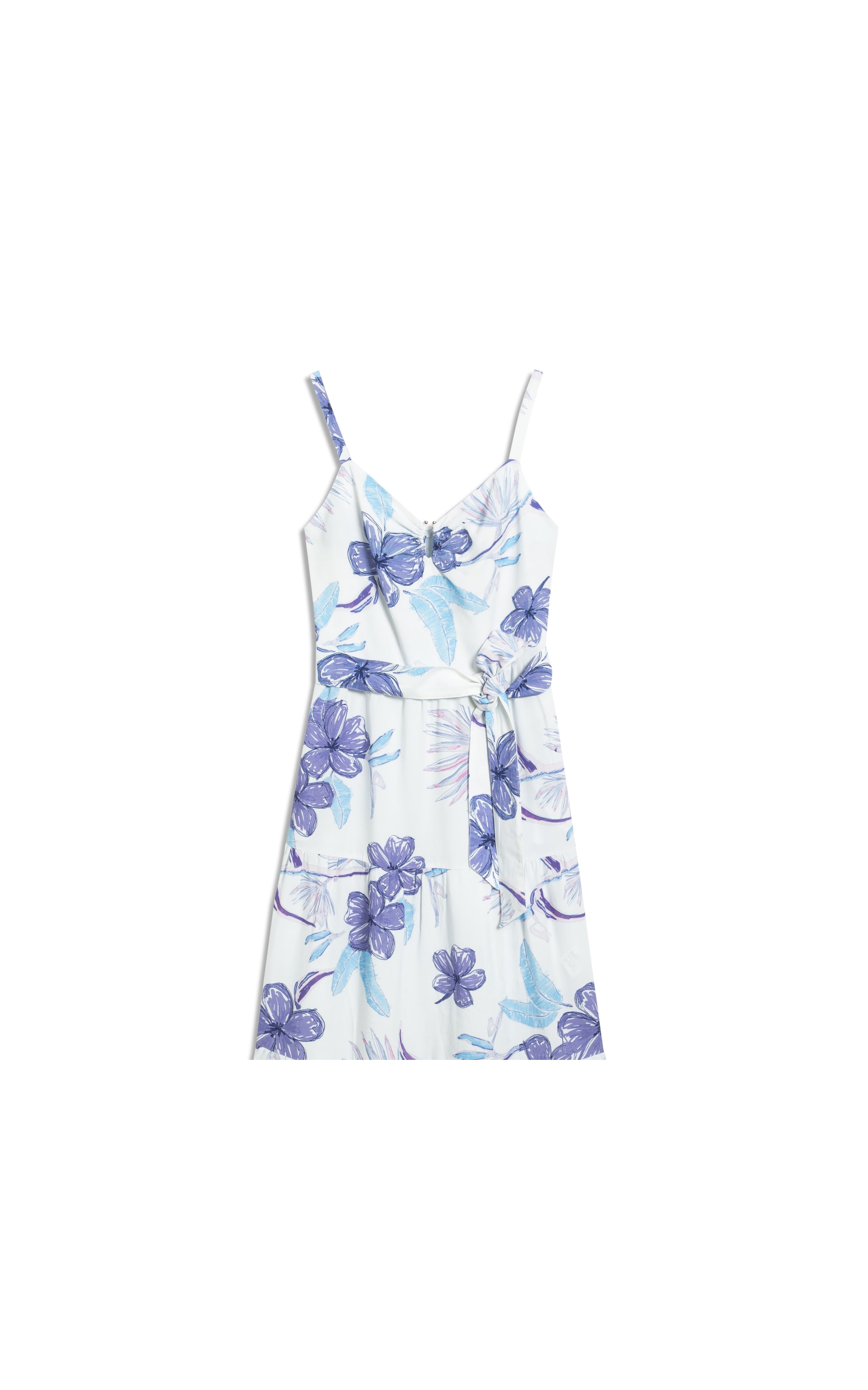 Vestido Diana Linho Blend Est Caete Branco